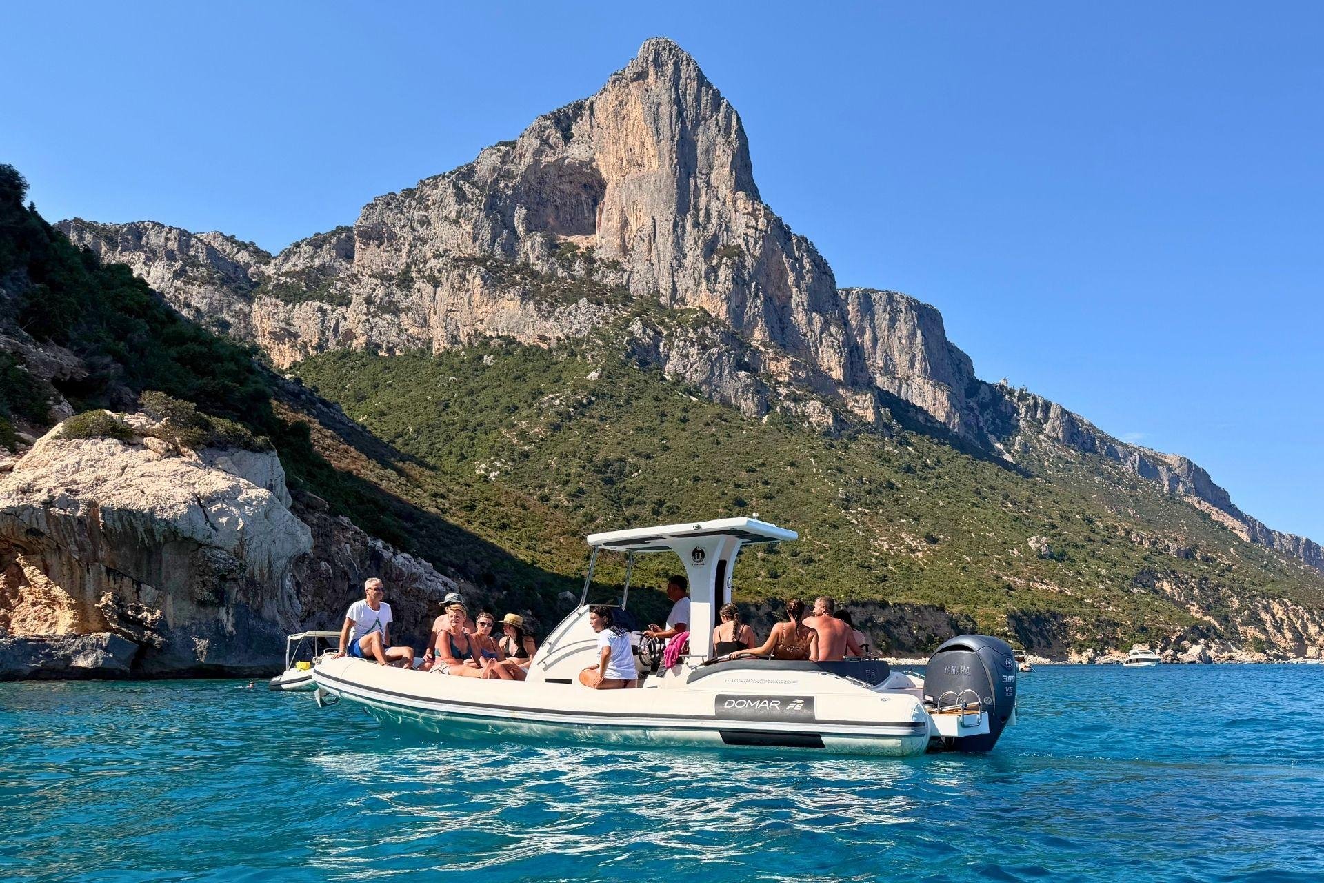 From Arbatax: RIB tour to Cala Mariolu and Cala Goloritzè - the Gulf of Orosei, Sardinia