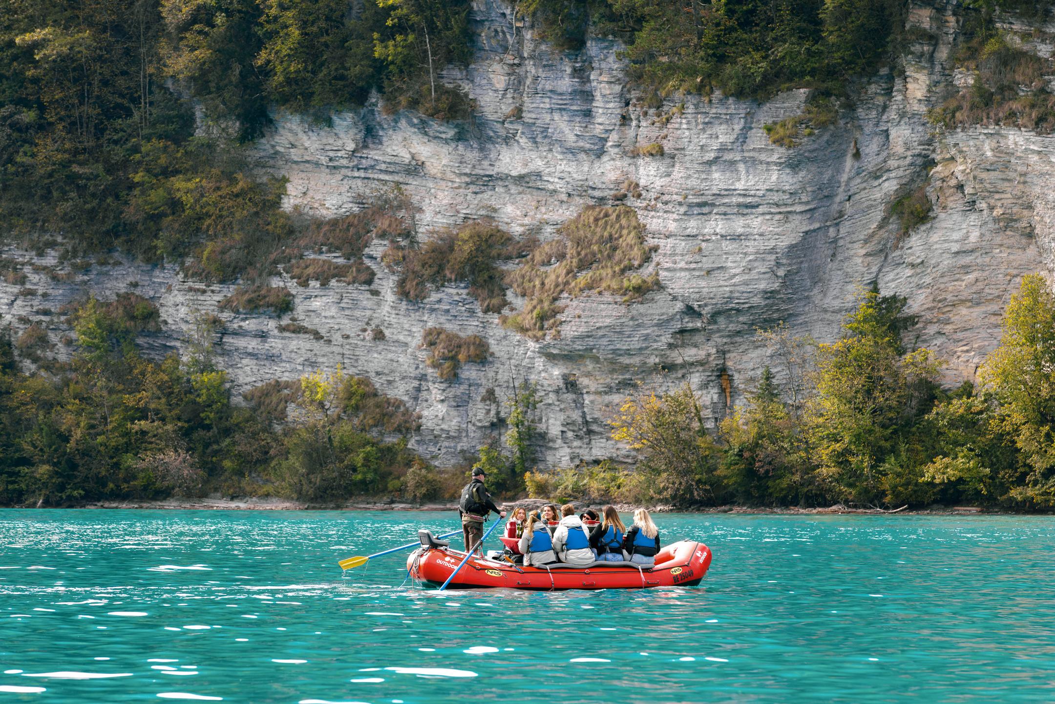 Chocolate Fondue Floating Experience in Interlaken