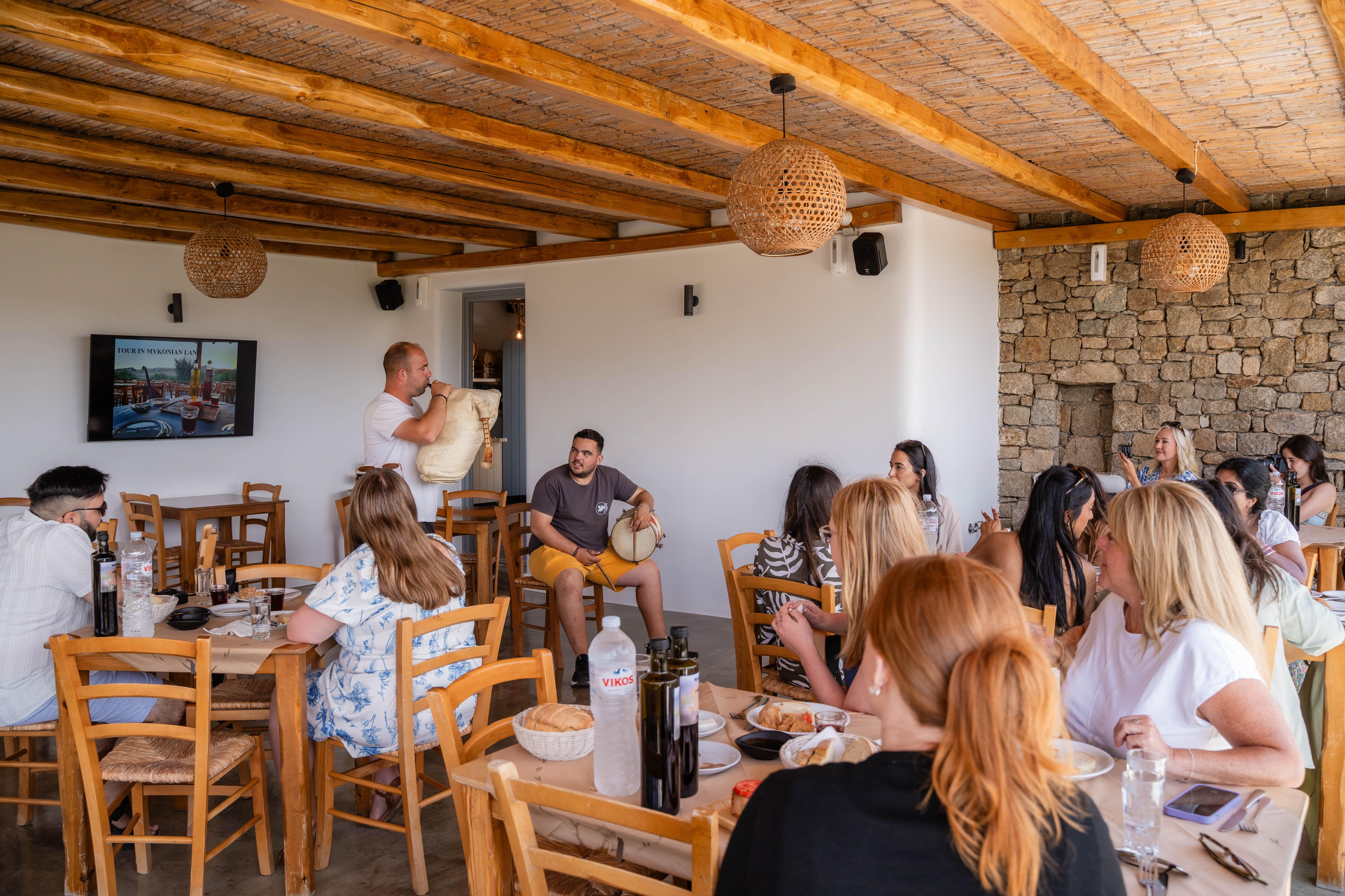 Mykonos Organic Vineyard Tour with Wine and Local Bites