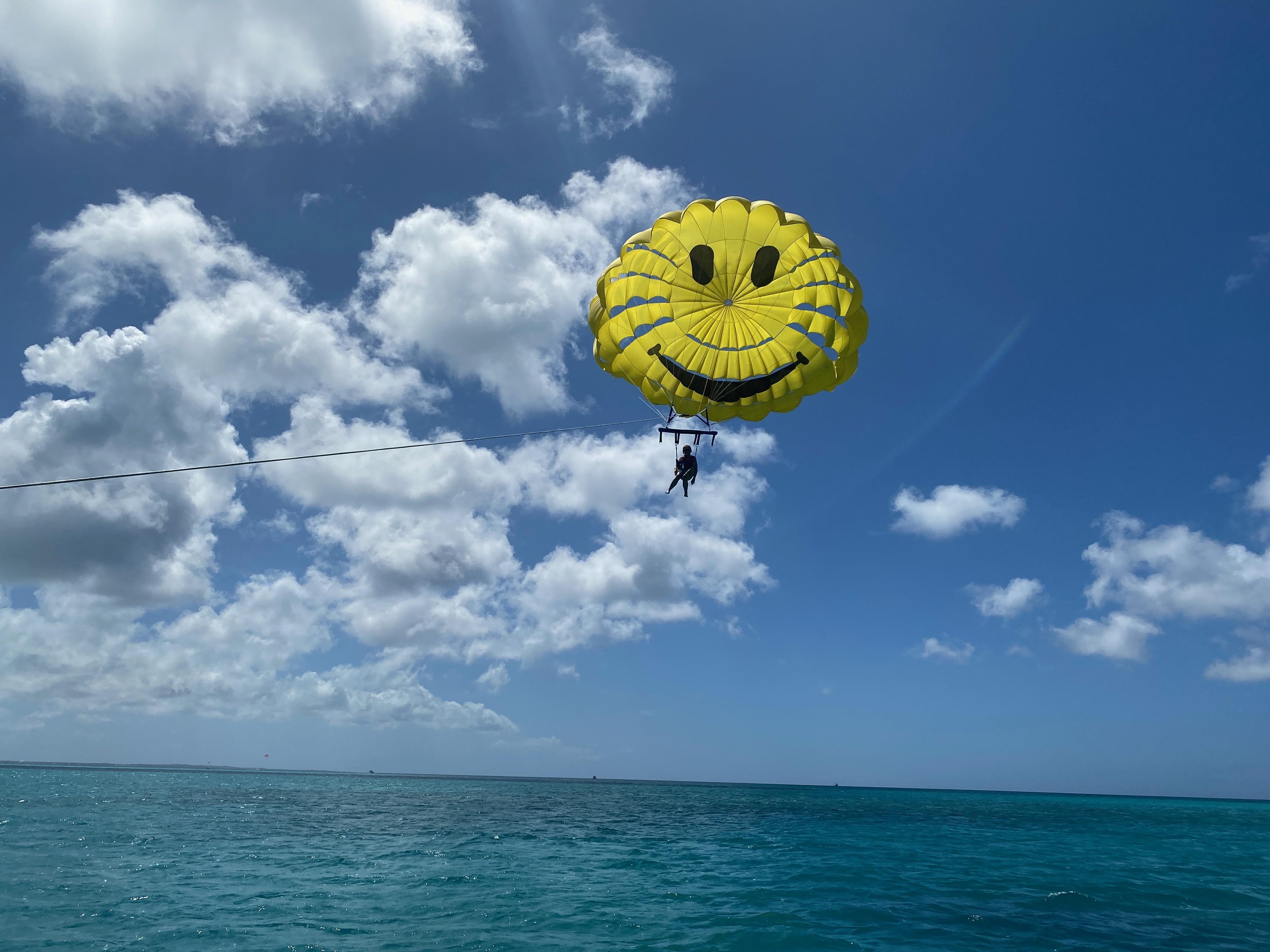 Grand Turk Parasailing Flight