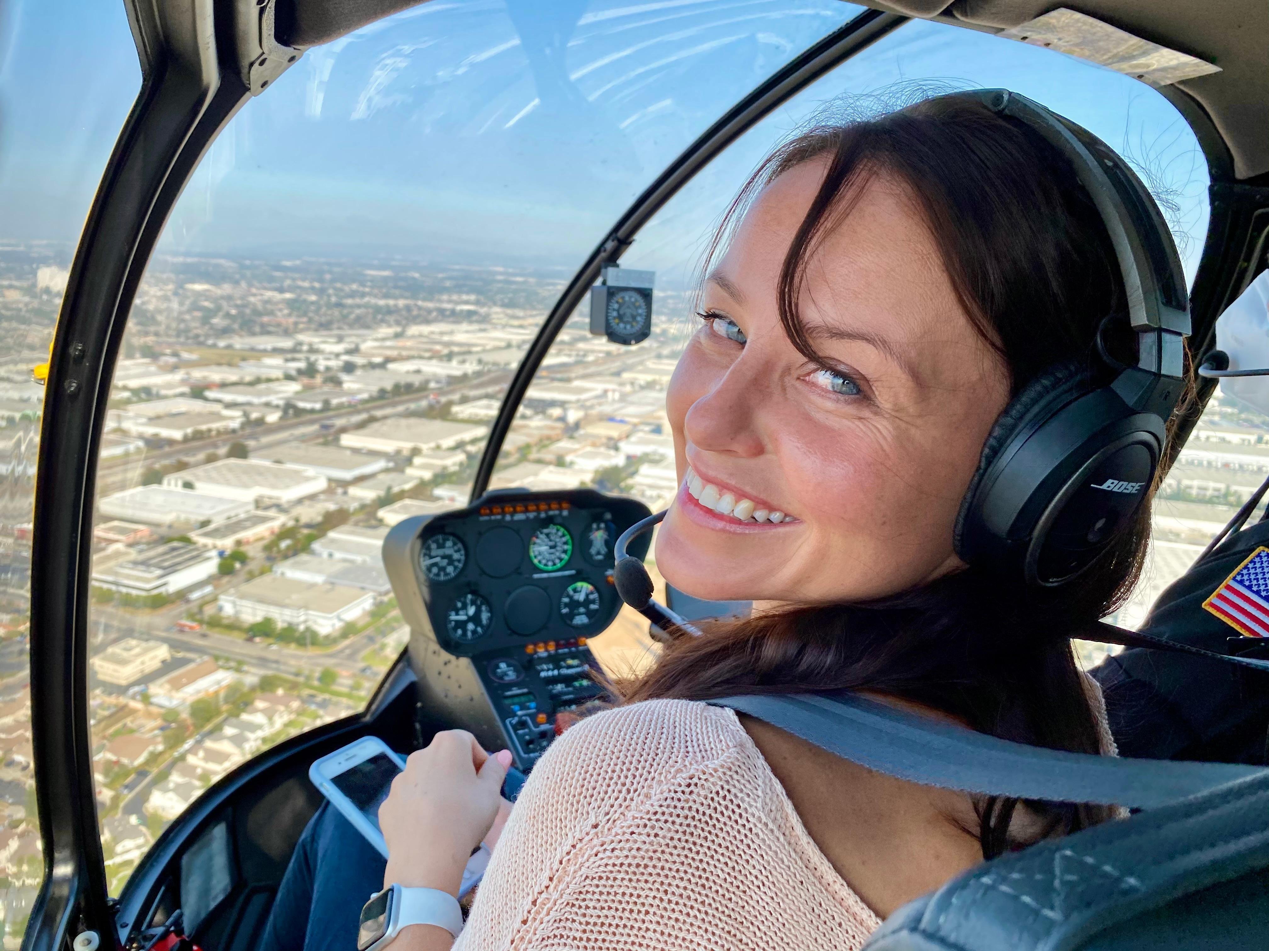 Downtown LA Helicopter Flight with Celebrity Pilot