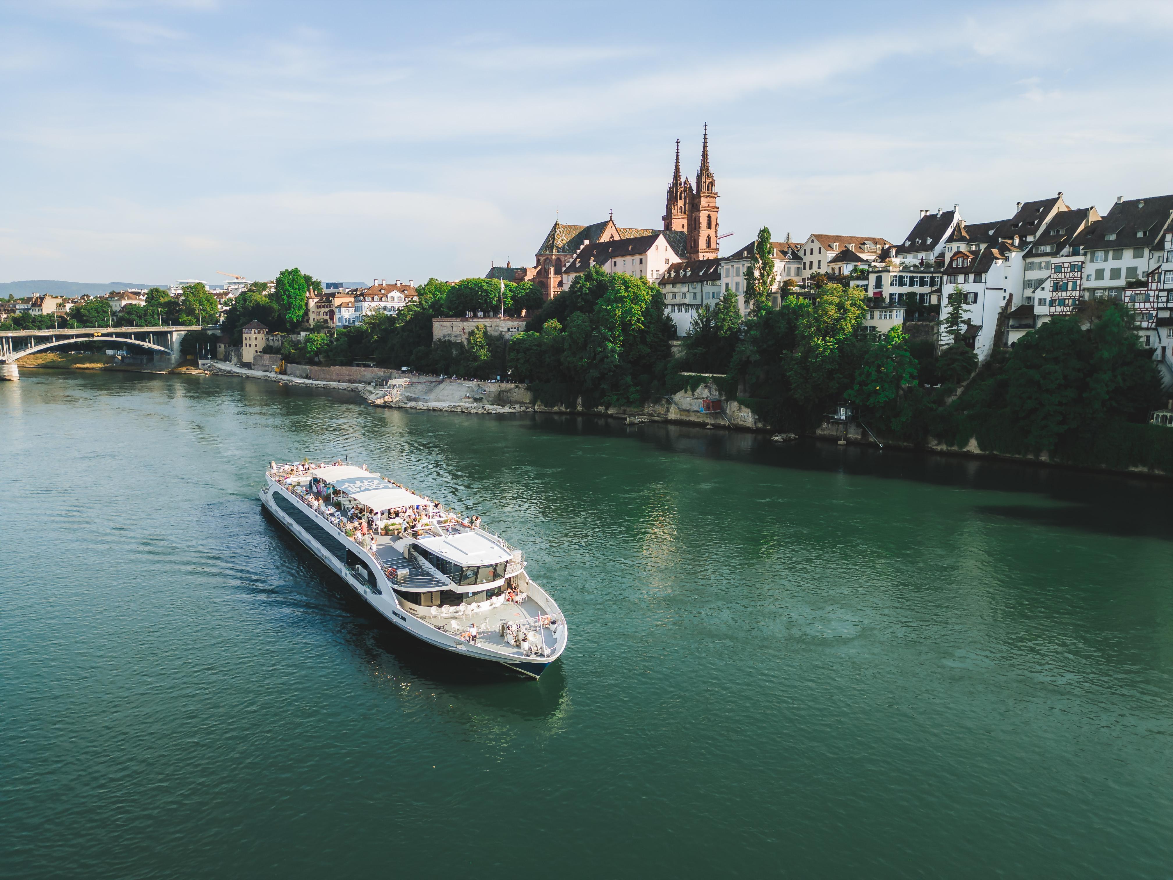 Rhine River Panorama Cruise – Basel City & Harbor