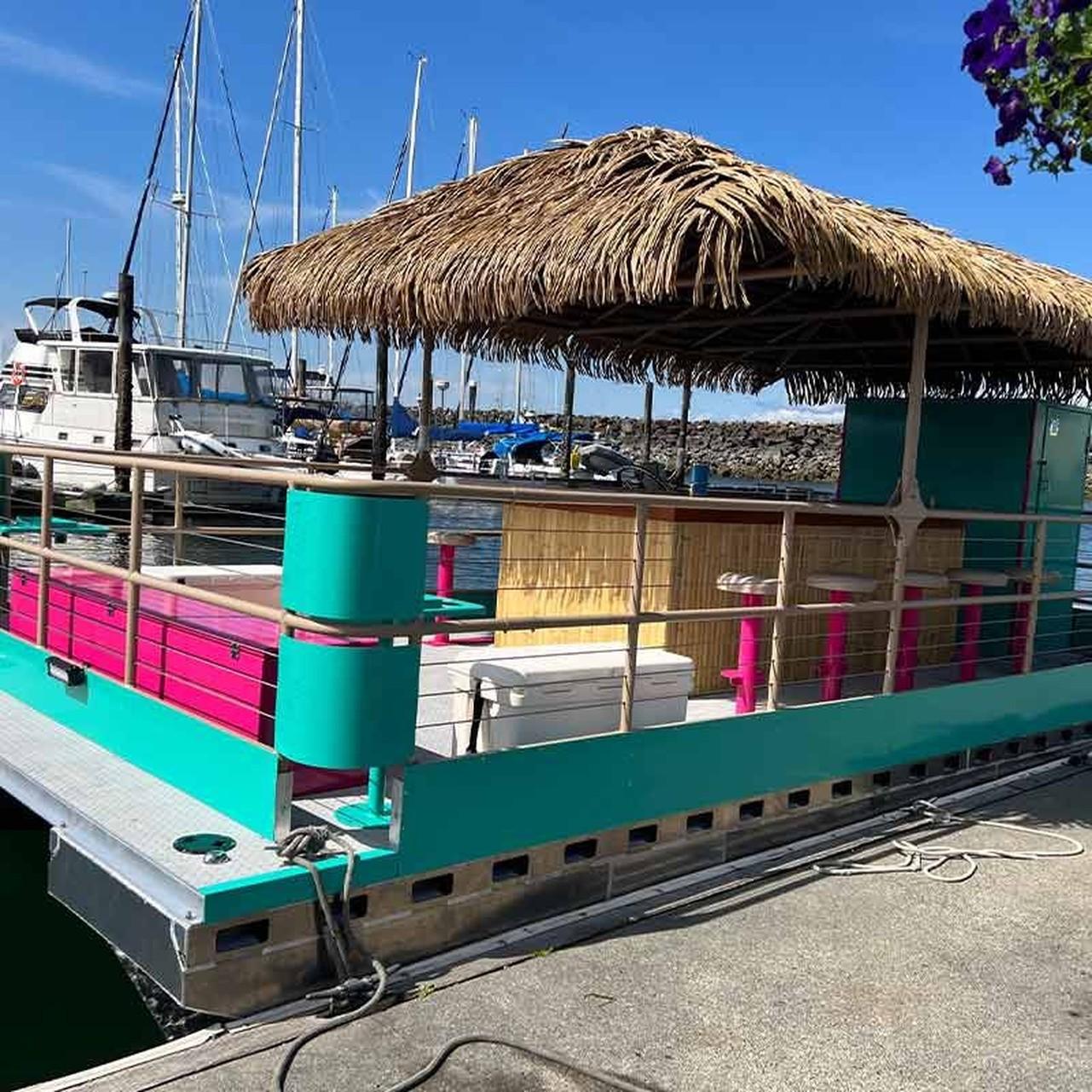 Private Tiki Boat Charter on Lake Union