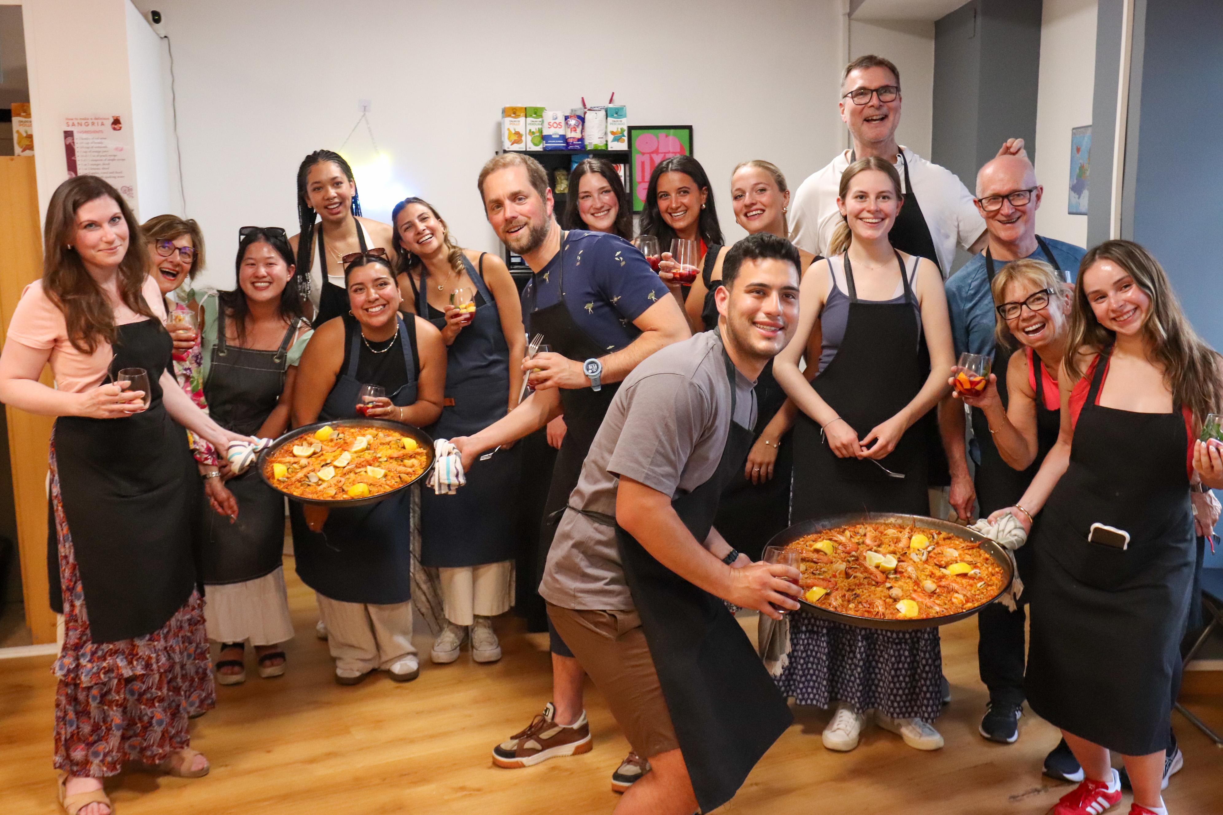 paella cooking class in Madrid — photo 15