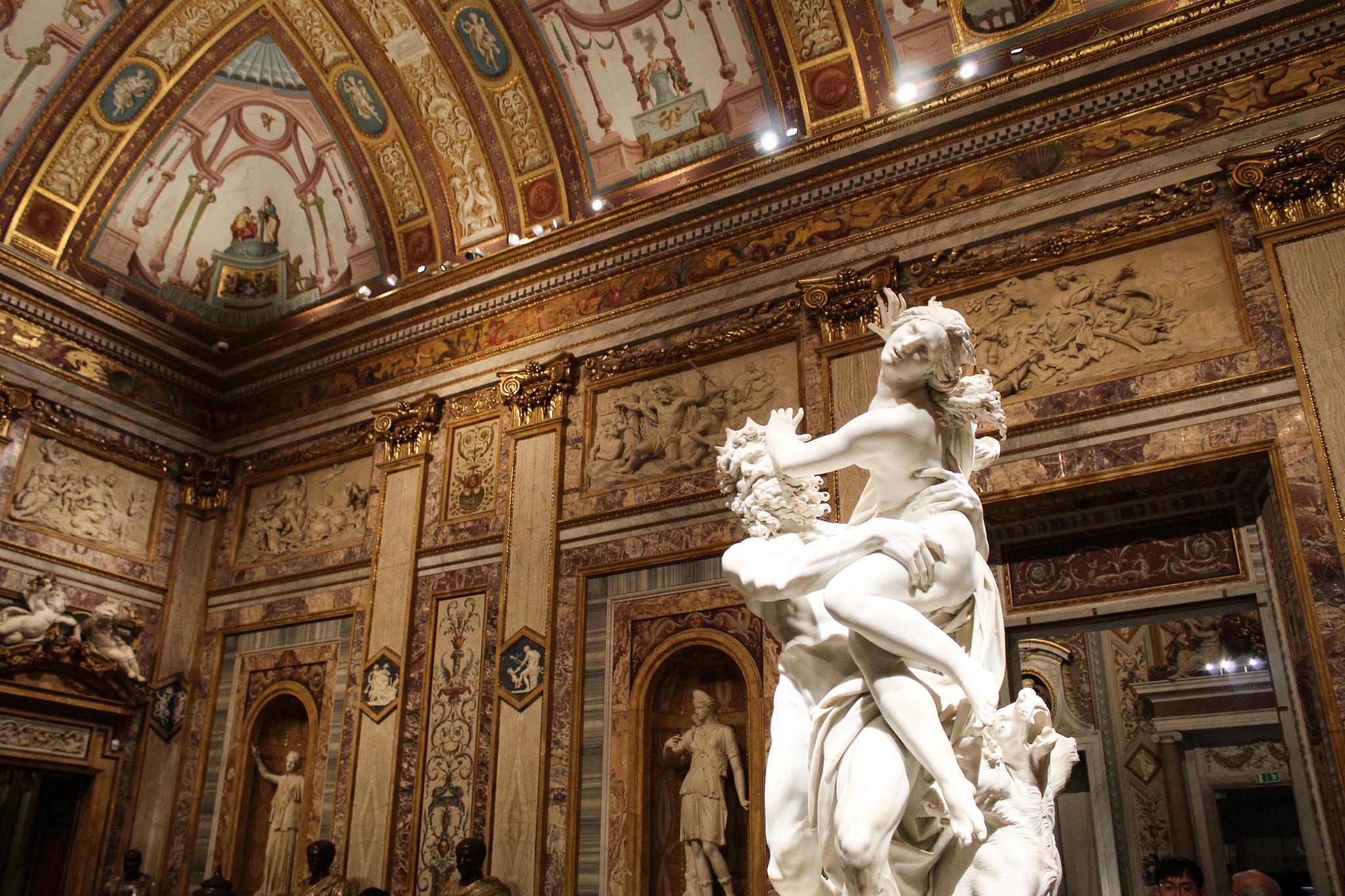 Galleria Borghese tickets Rome Bernini sculpture gallery rooms — image 1