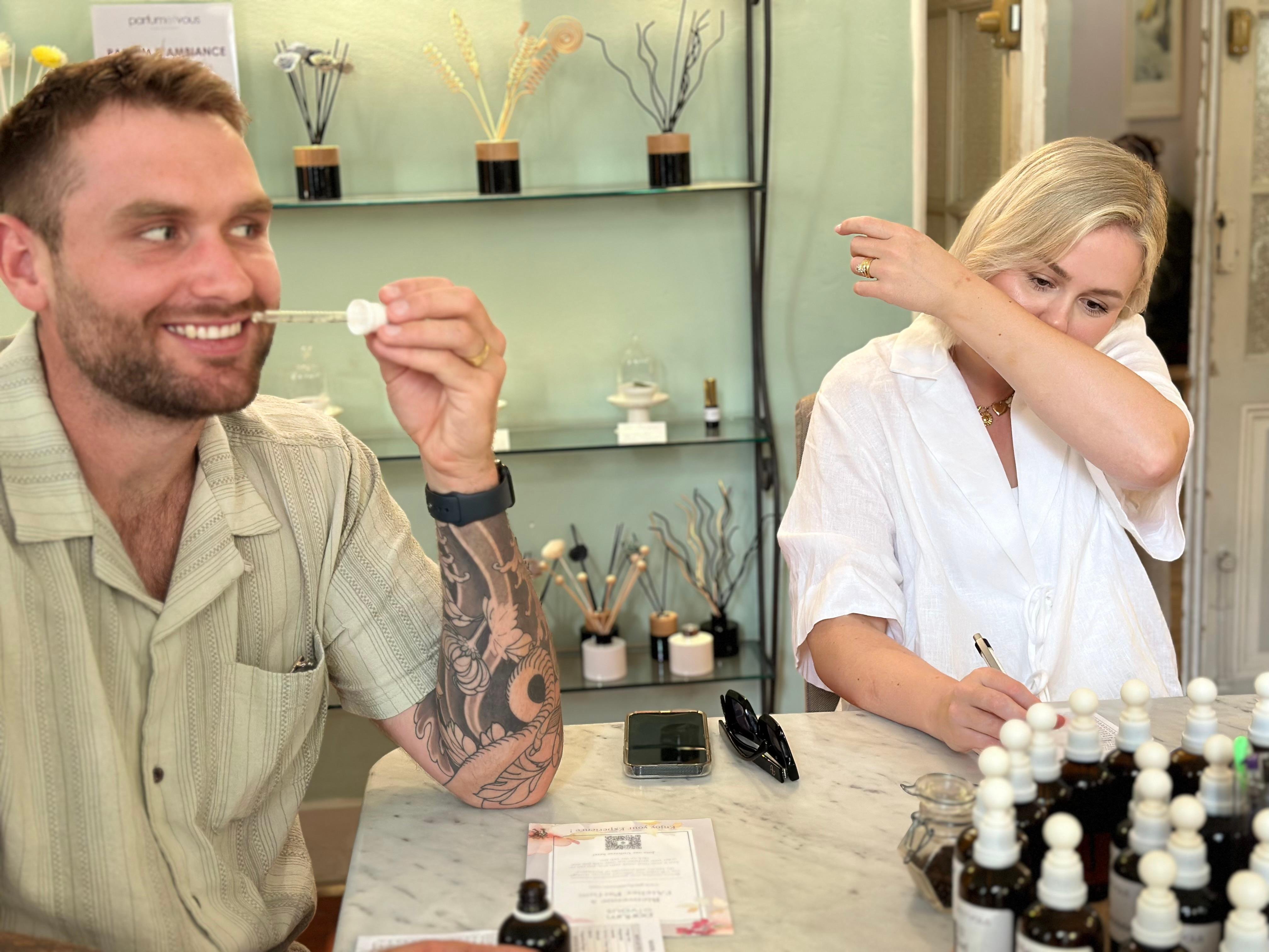 Nice Perfume Creation Workshop at Parfum et Vous