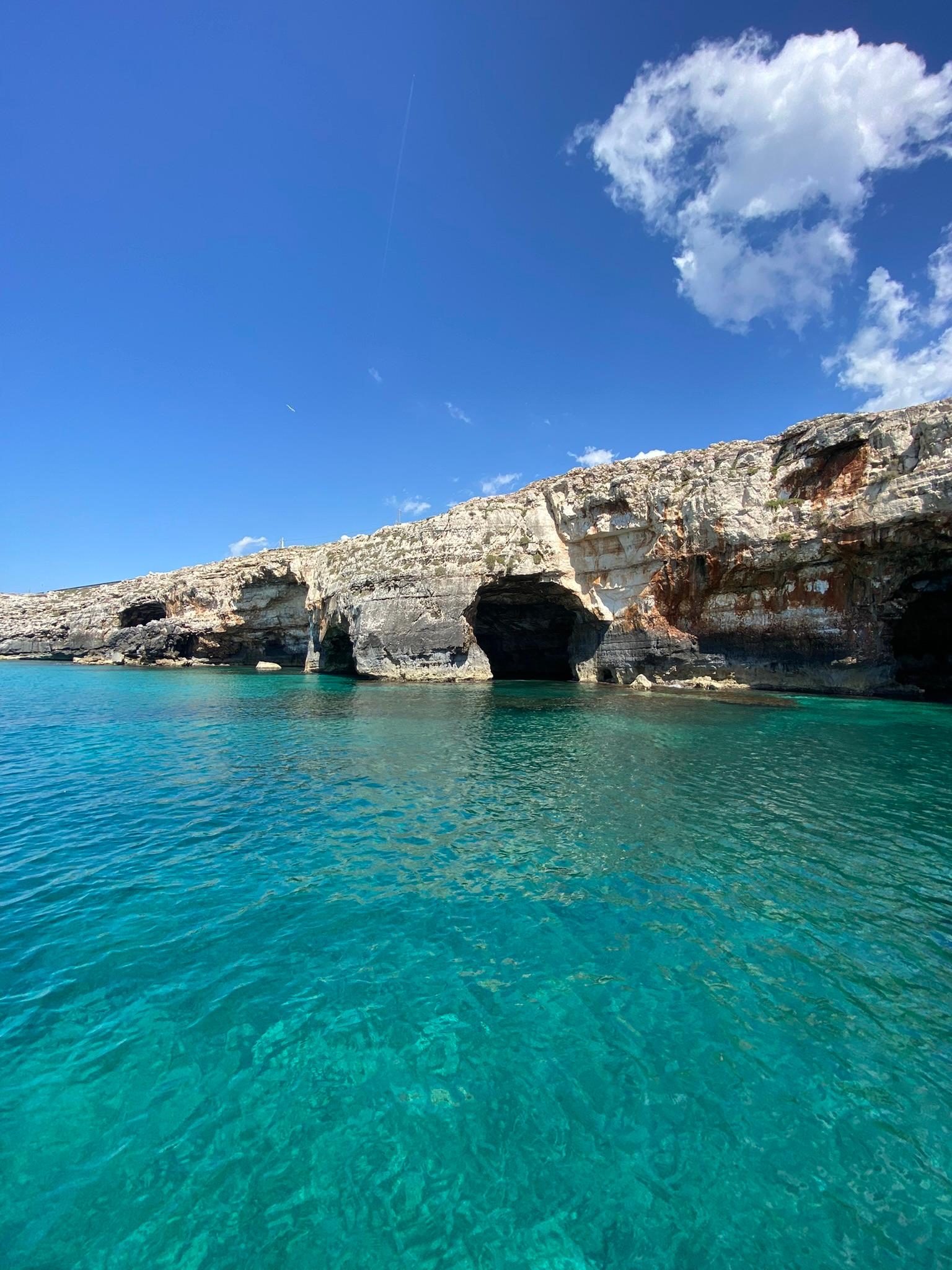 Santa Maria di Leuca Coastal Boat Tour with Aperitif