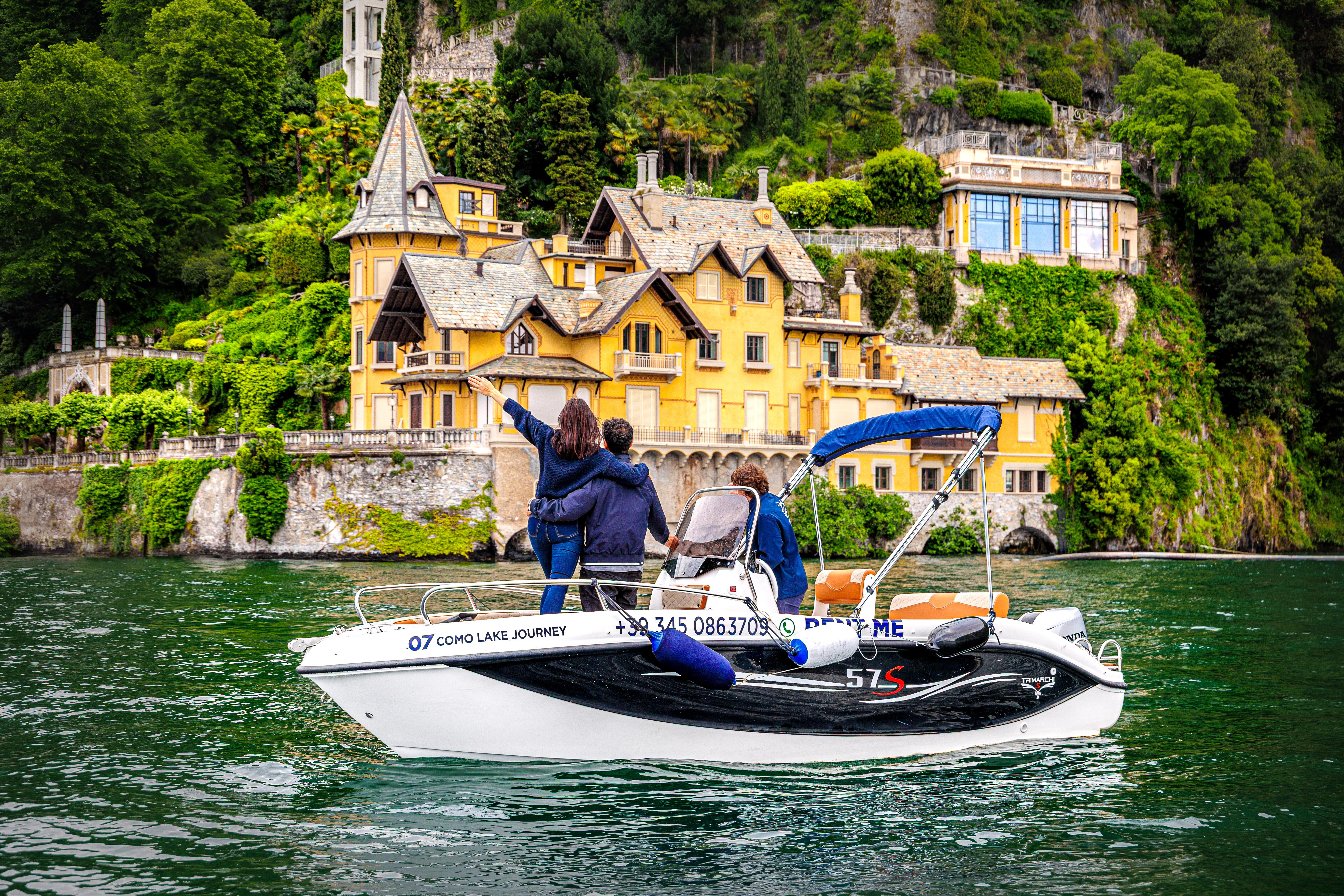 Lake Como License-Free Boat Rental