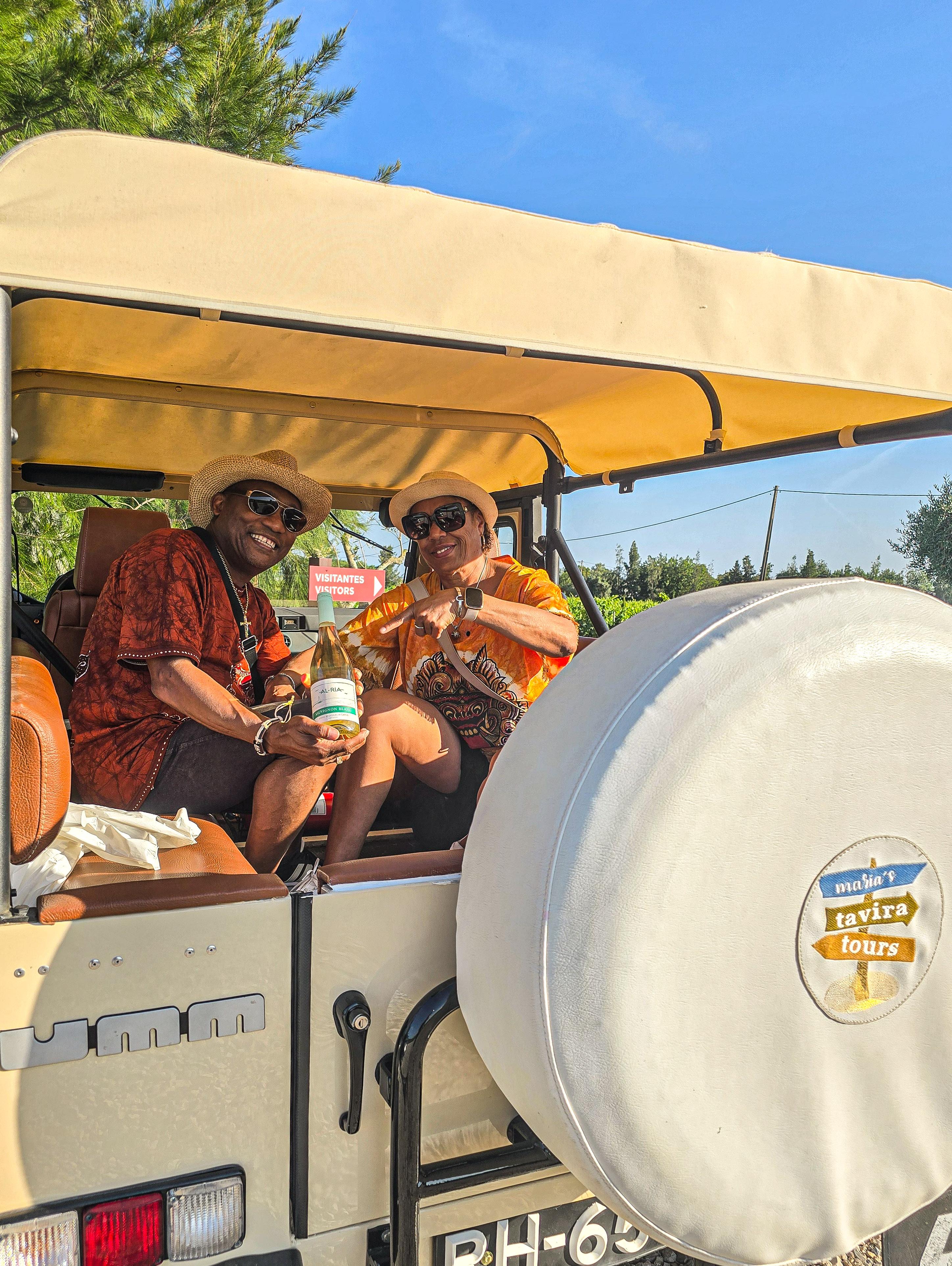 Tavira: Private 4x4 Jeep Adventure with Wine & Tapas