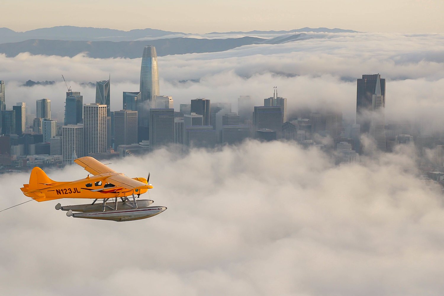 Golden Gate Bridge Aerial Seaplane Adventure