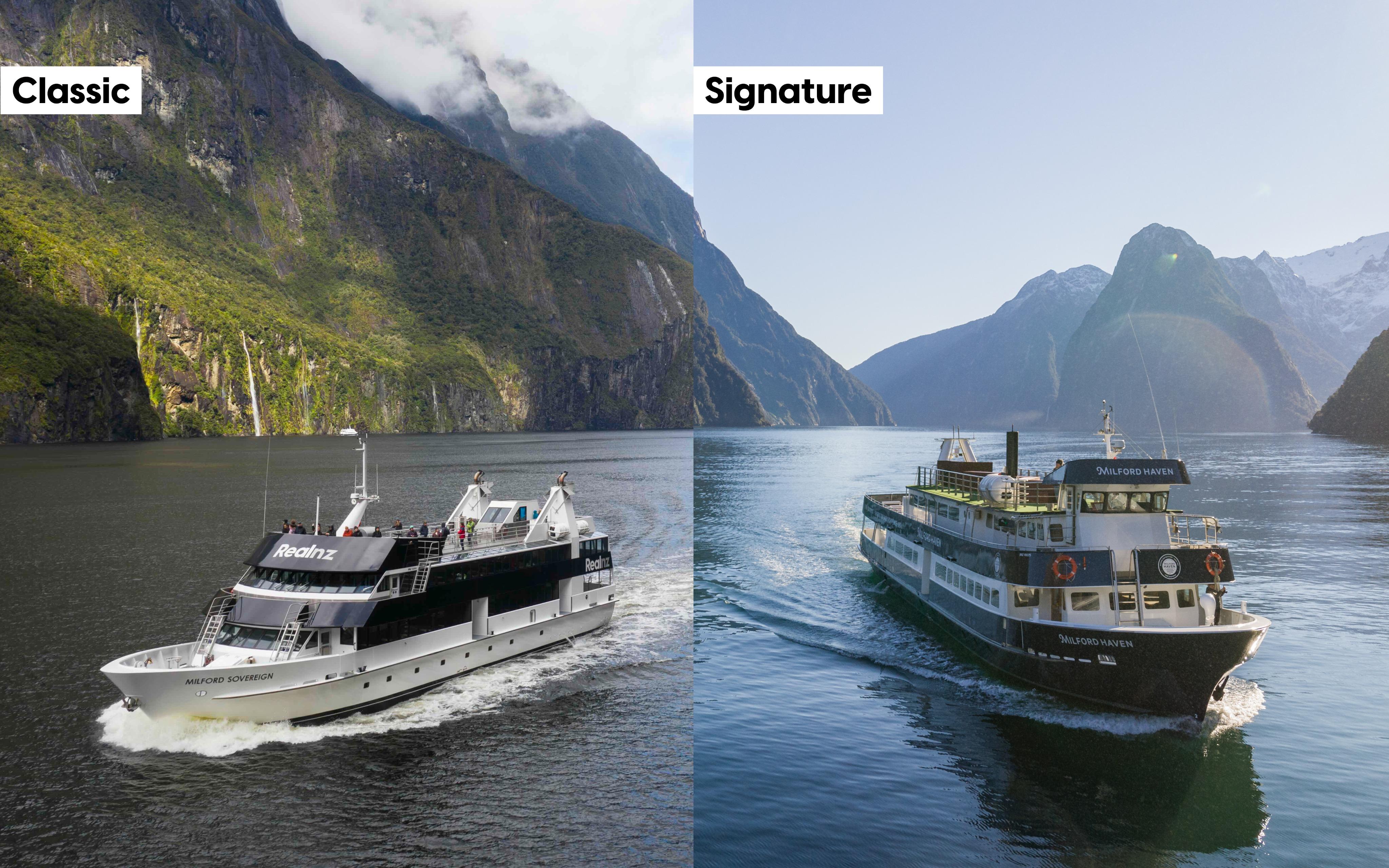 Milford Sound: Classic and Signature Cruises