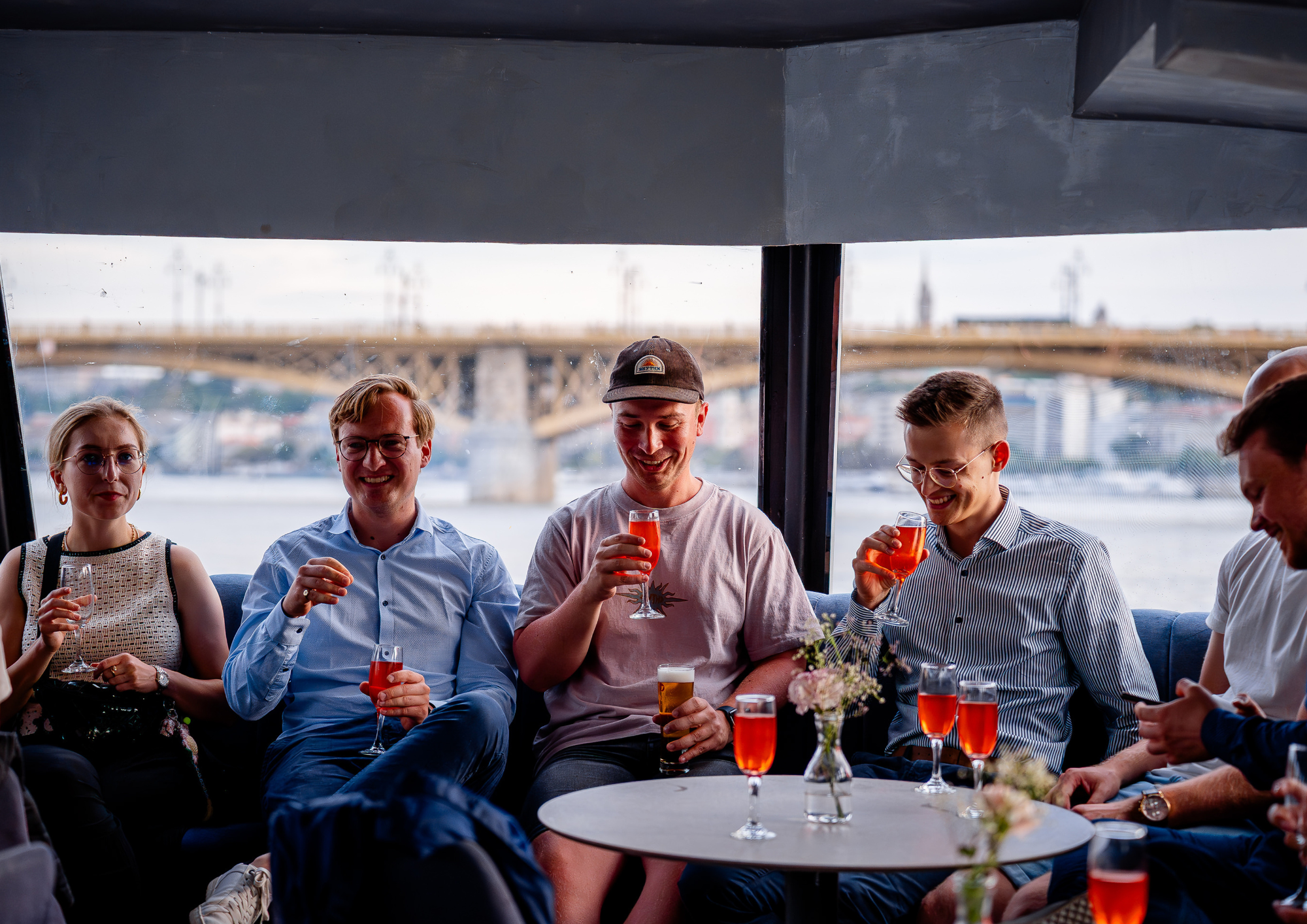 Budapest river cruise on the Danube — Parliament, Chain Bridge and Buda Castle — image 26
