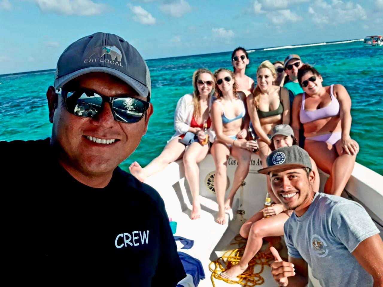 Hol-Chan Marine Reserve Snorkel Adventure with San Pedro Island Lunch