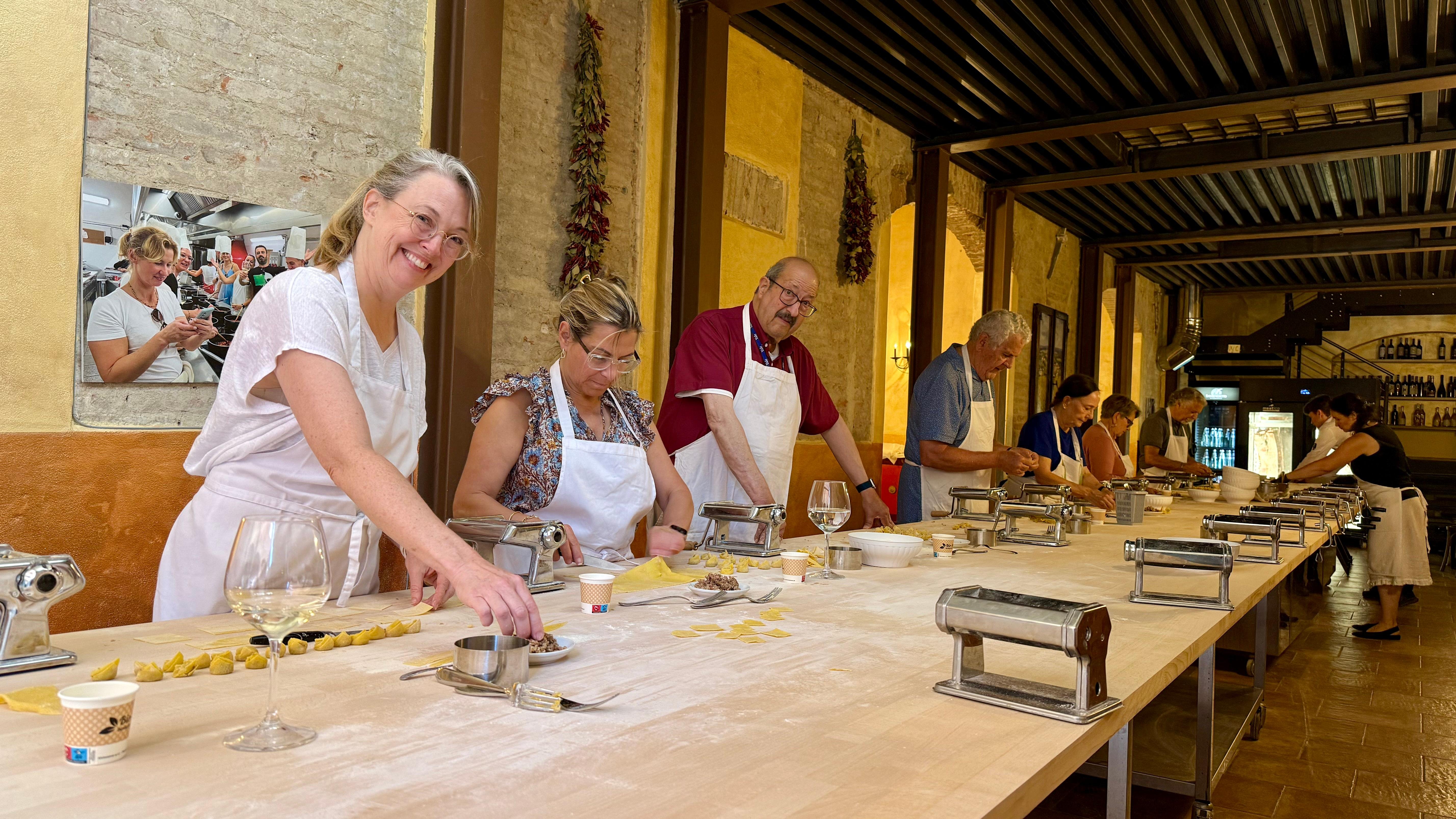 cooking class in Siena — photo 11