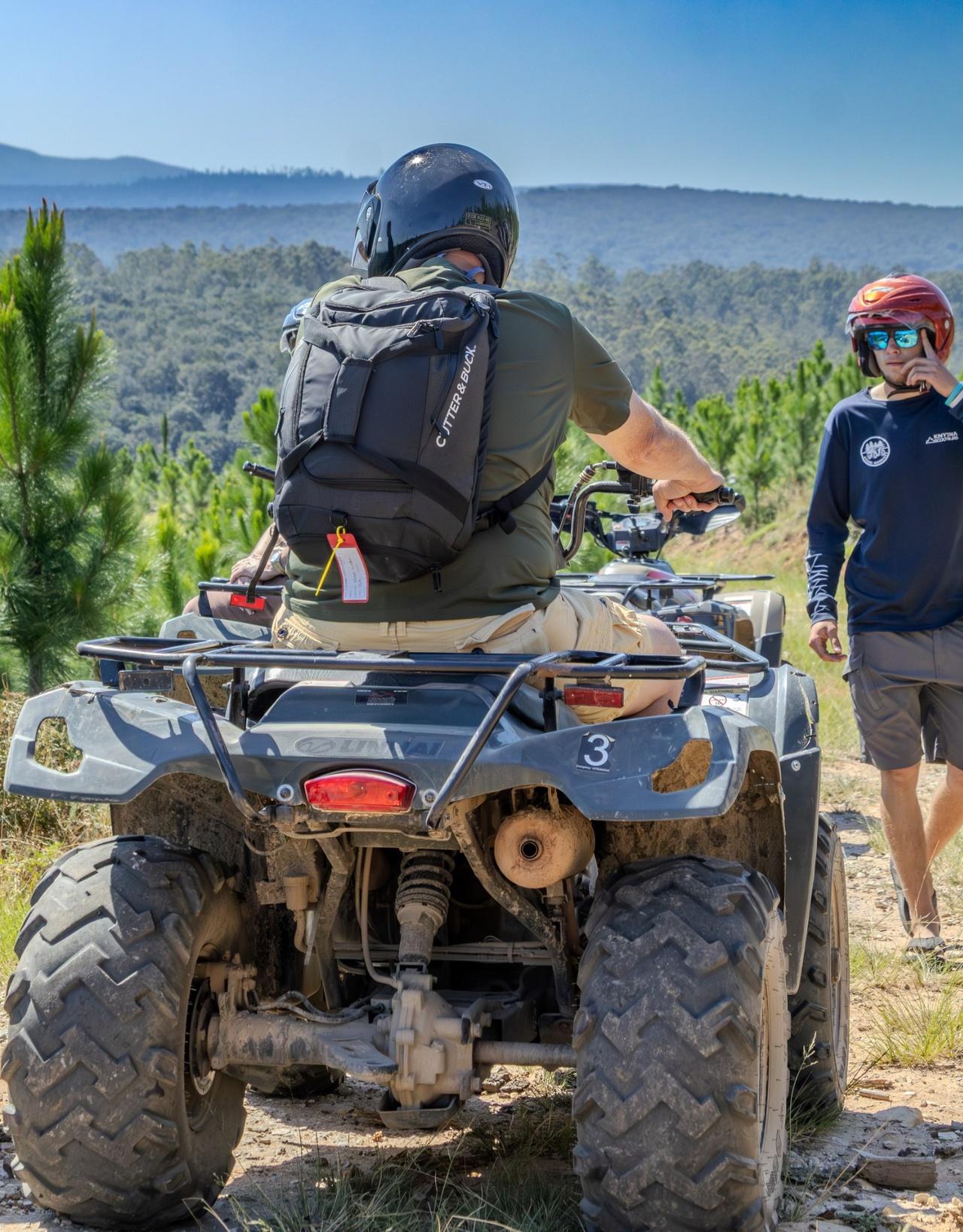 Guided Quad Bike Adventure Through Knysna Forest