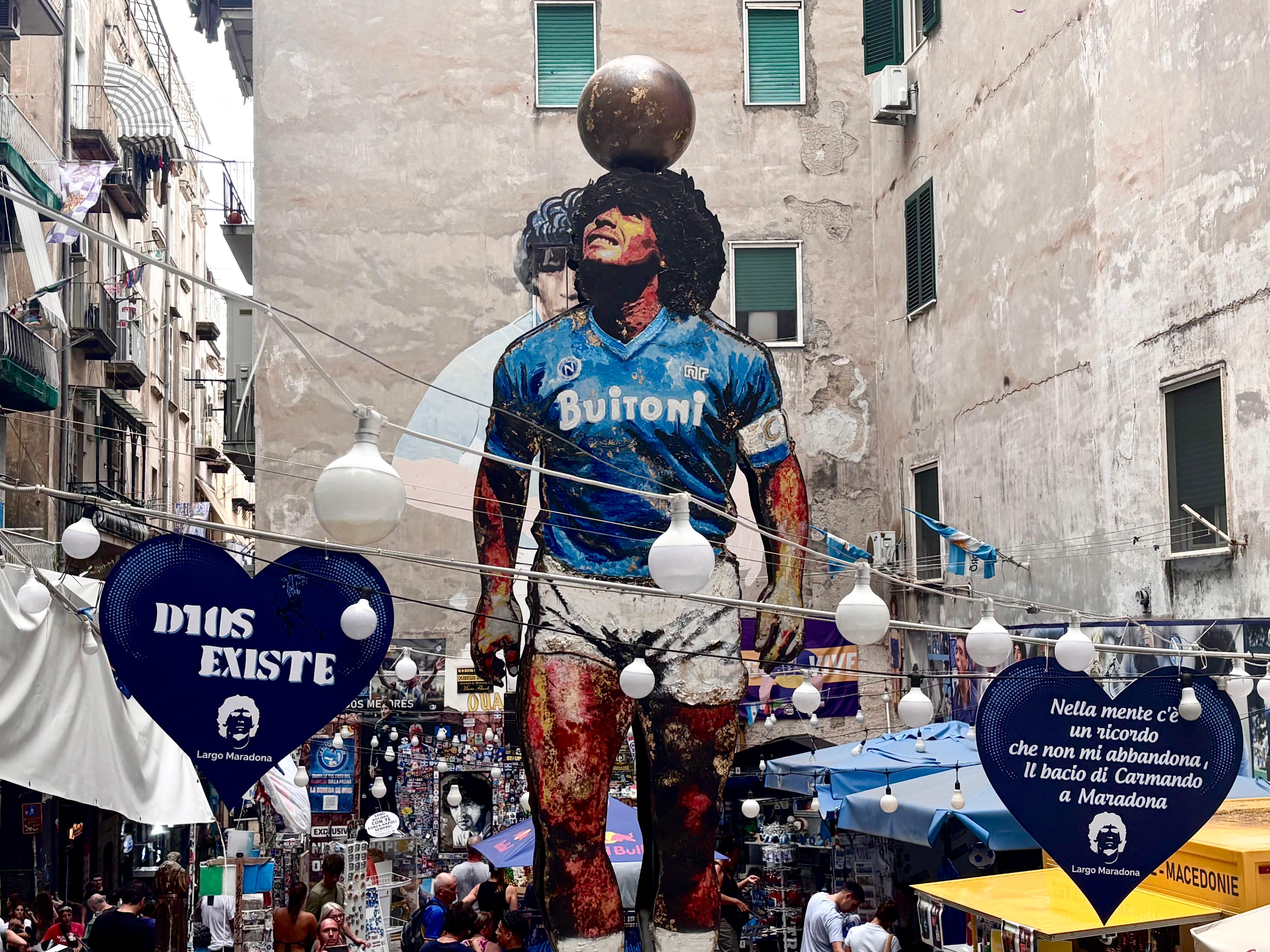 Naples Football Heritage Tour: Maradona Stadium & Mural