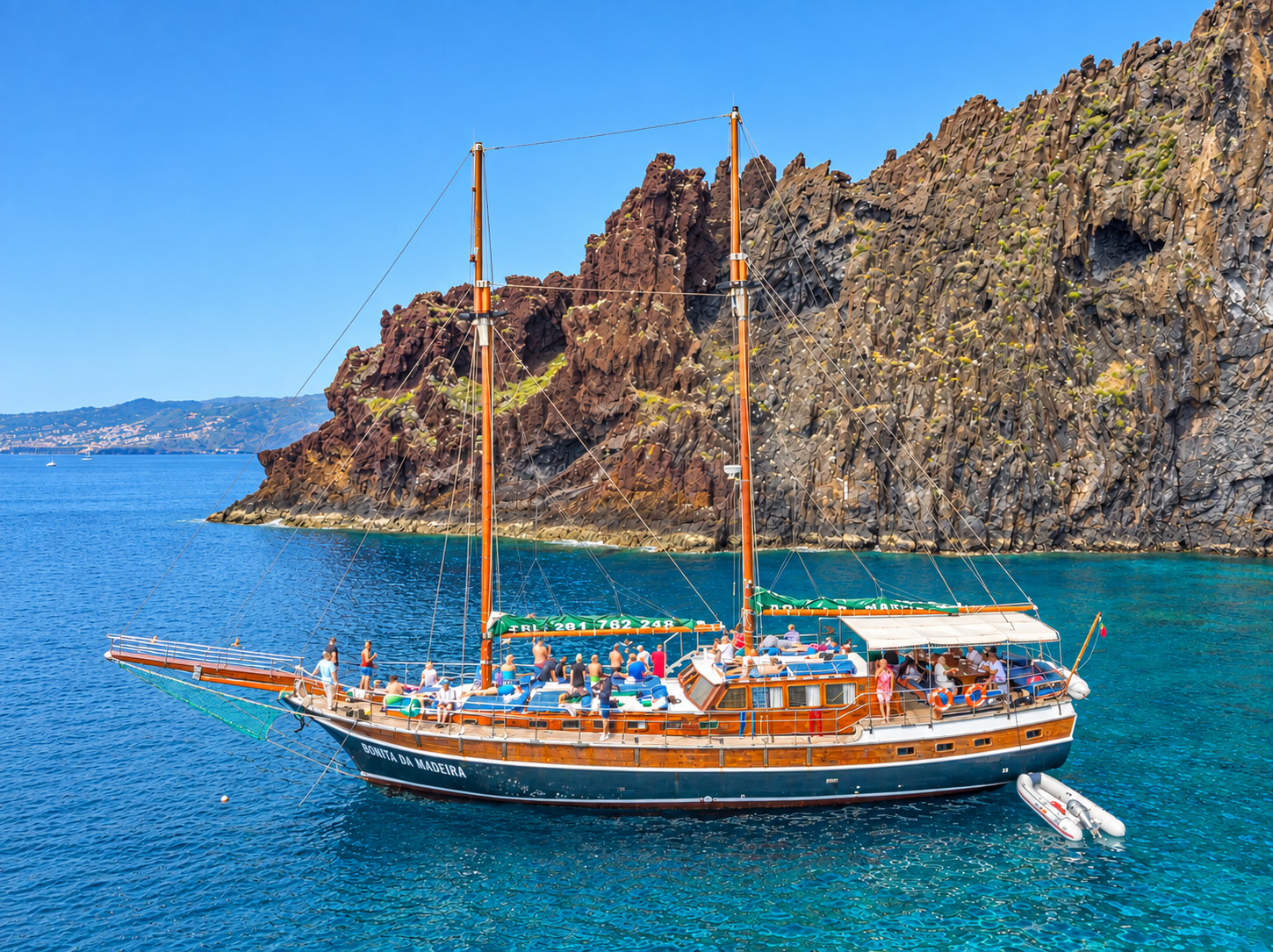 Madeira Whale & Dolphin Watching on Traditional Wooden Boat