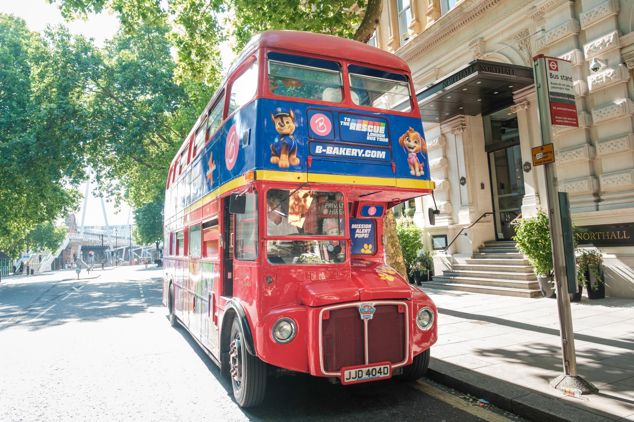 PAW Patrol Adventure Bus Tour with Afternoon Tea