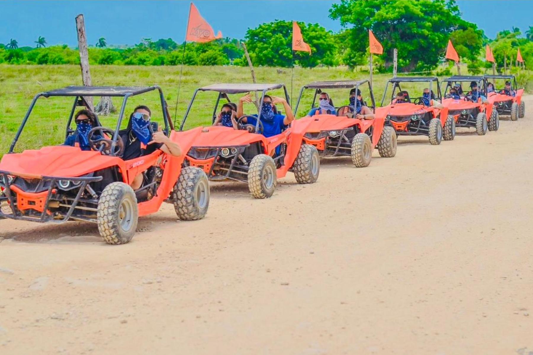 Punta Cana 4x4 Off-Road Adventure with Cenote & Beach