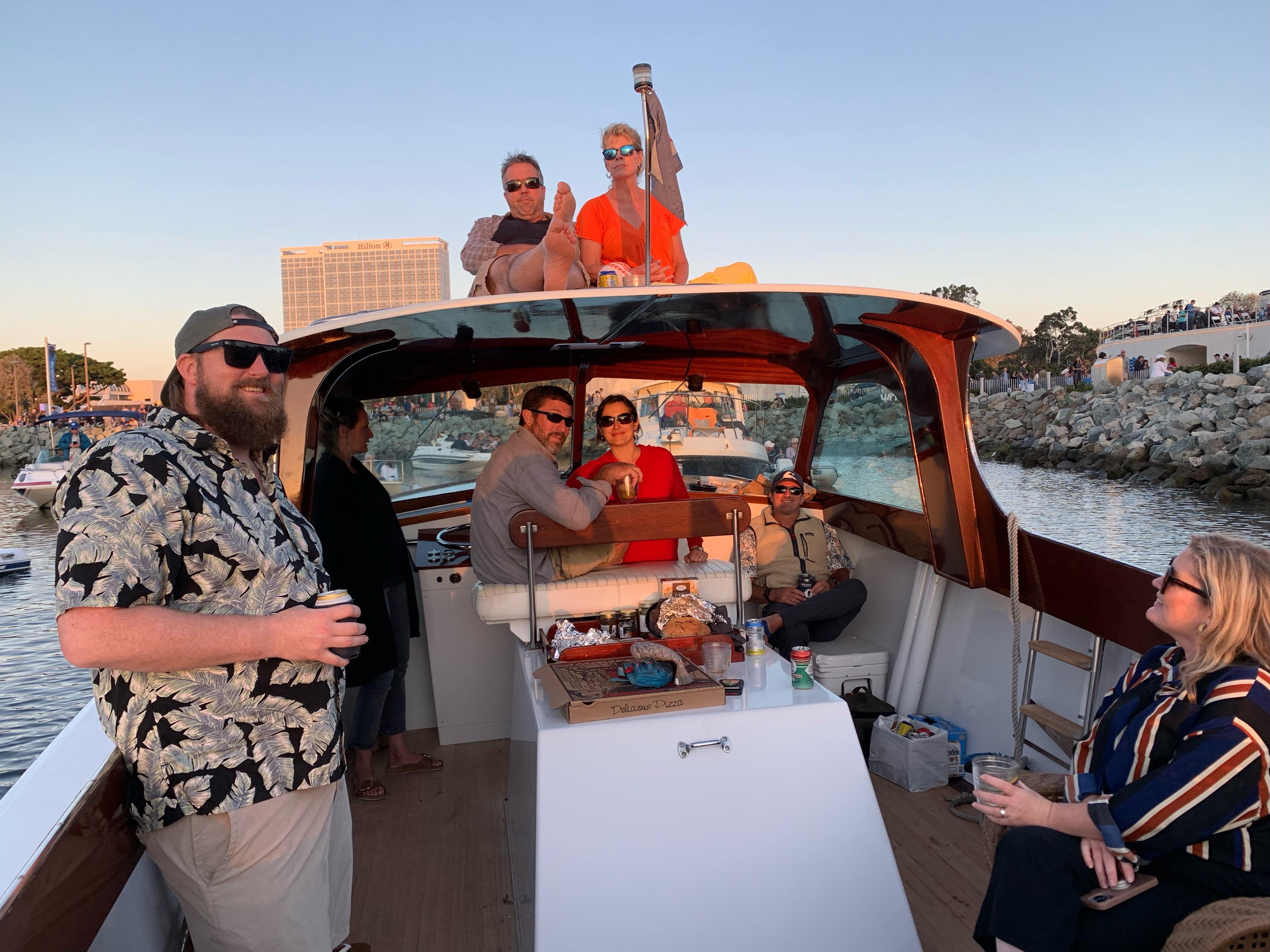 San Diego Sunset Cruise on a Classic Wooden Yacht