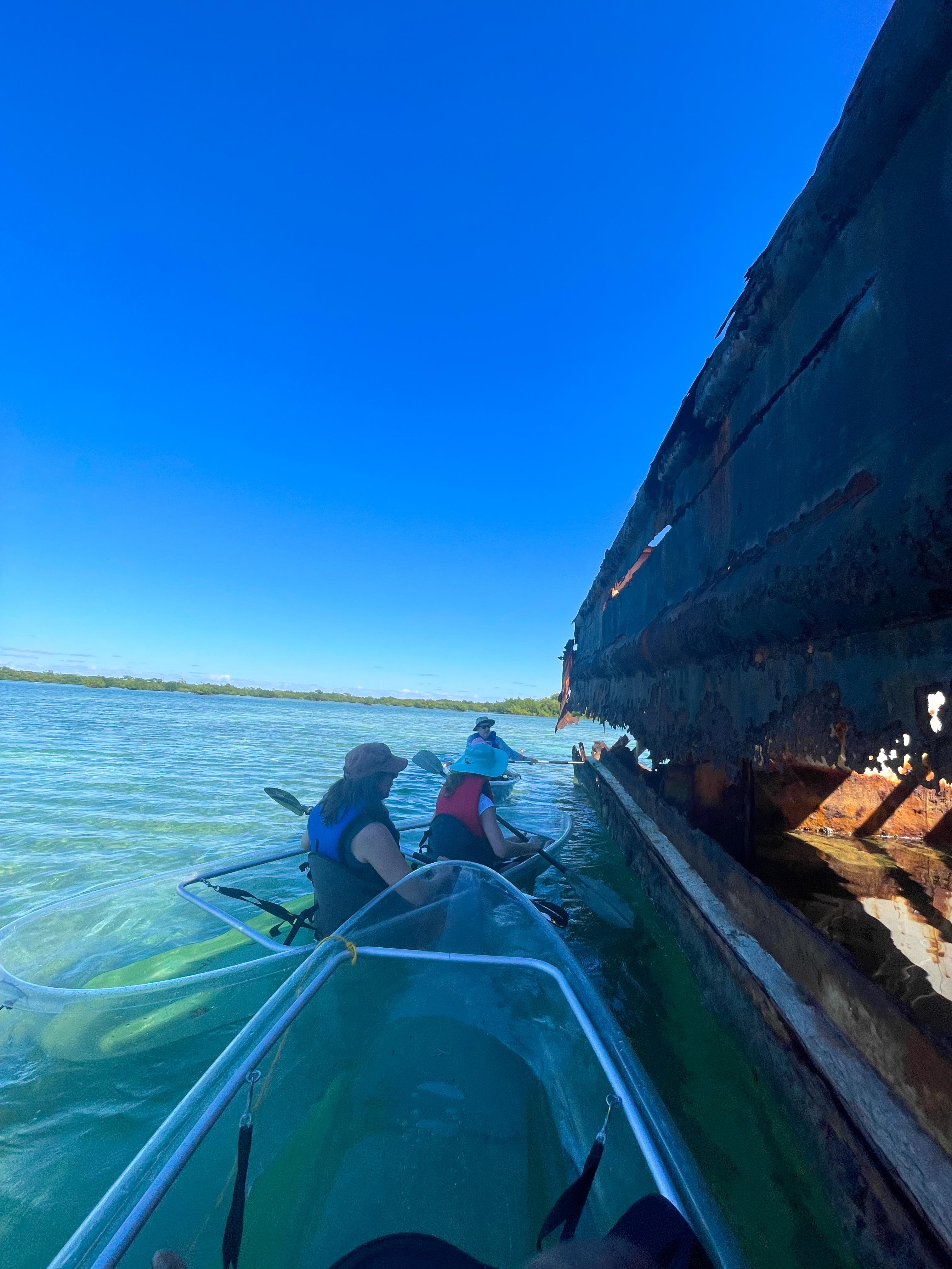 Clear Kayak, Snorkel & Conch Dive Experience