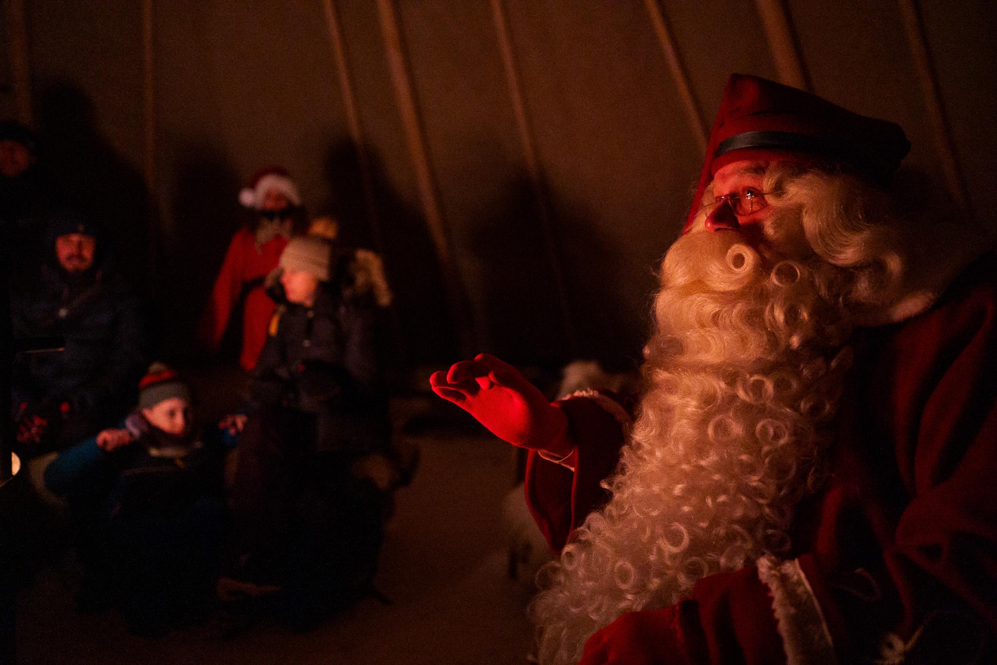 Rovaniemi: Santa Claus & Northern Lights Forest Experience