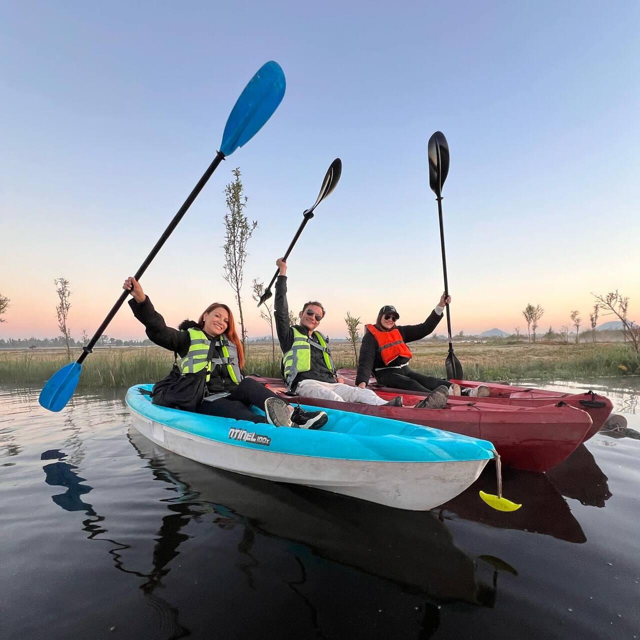 Xochimilco Kayak & Axolotl Conservation Tour