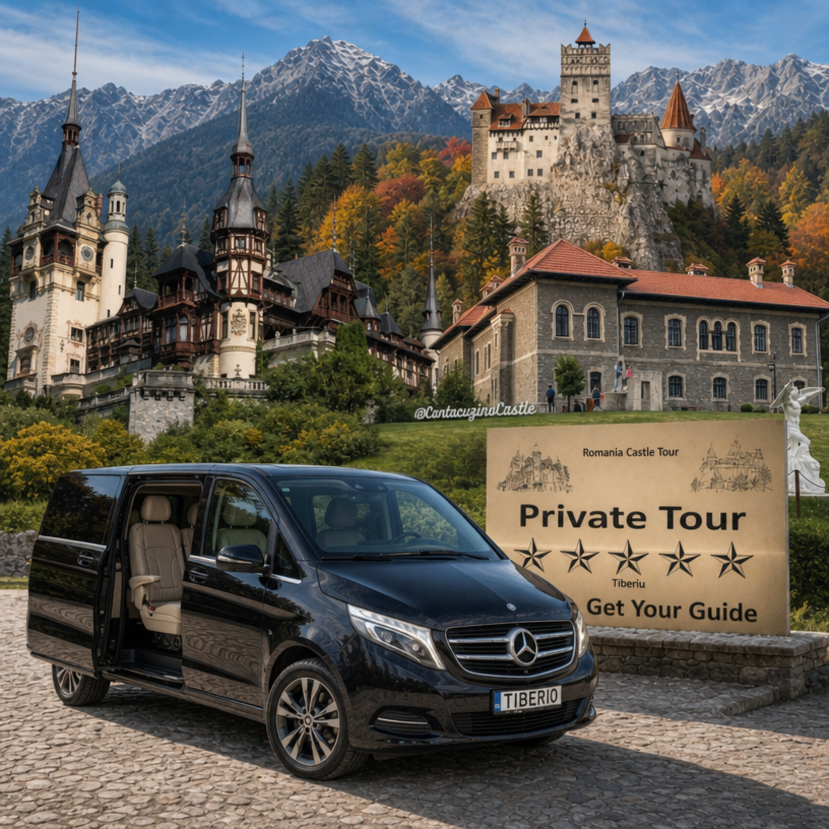Bucharest: Peleș Castle and Slănic Salt Mine Day Trip