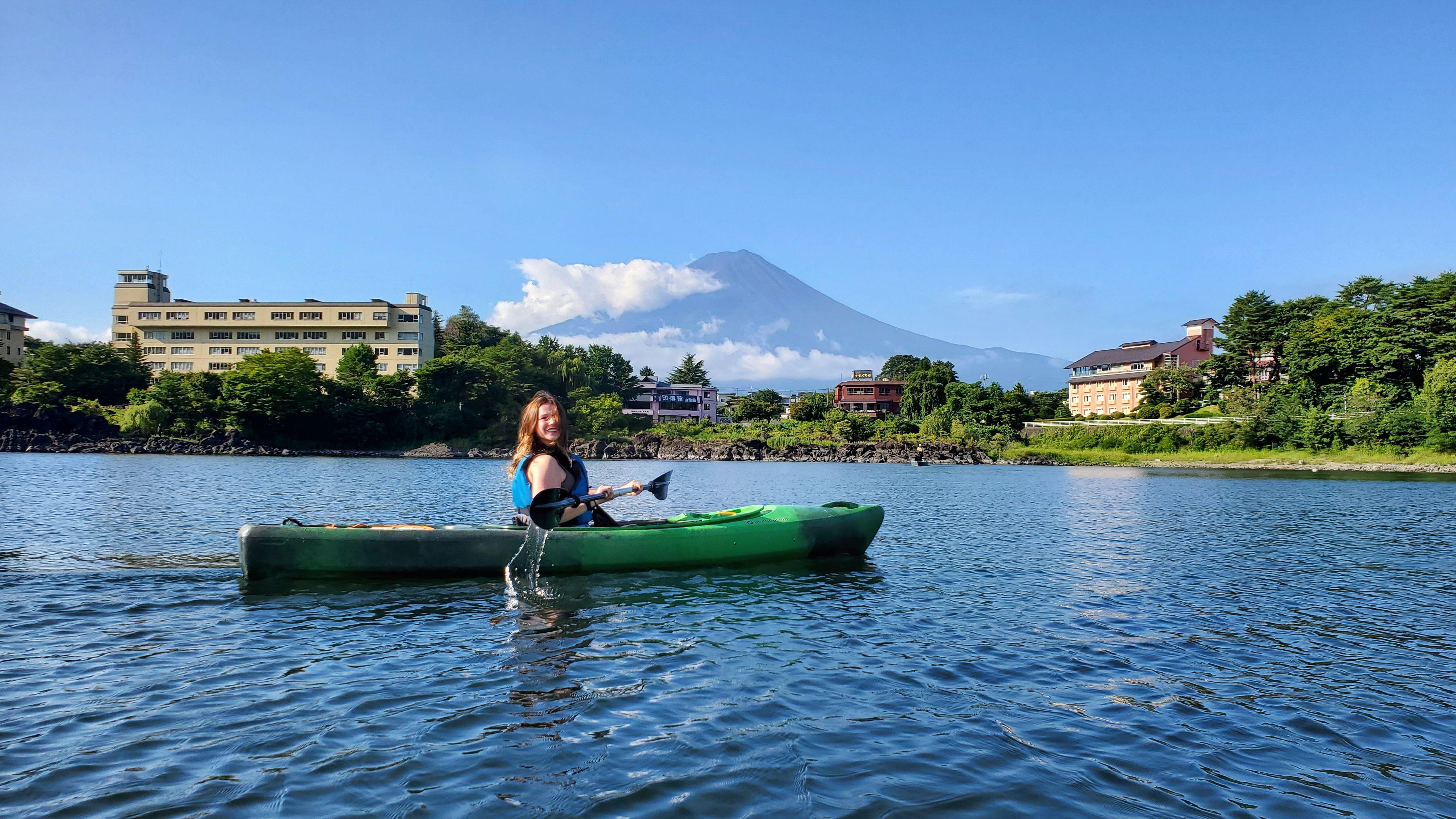 Early Morning Kayaking & Coffee on Lake Kawaguchiko