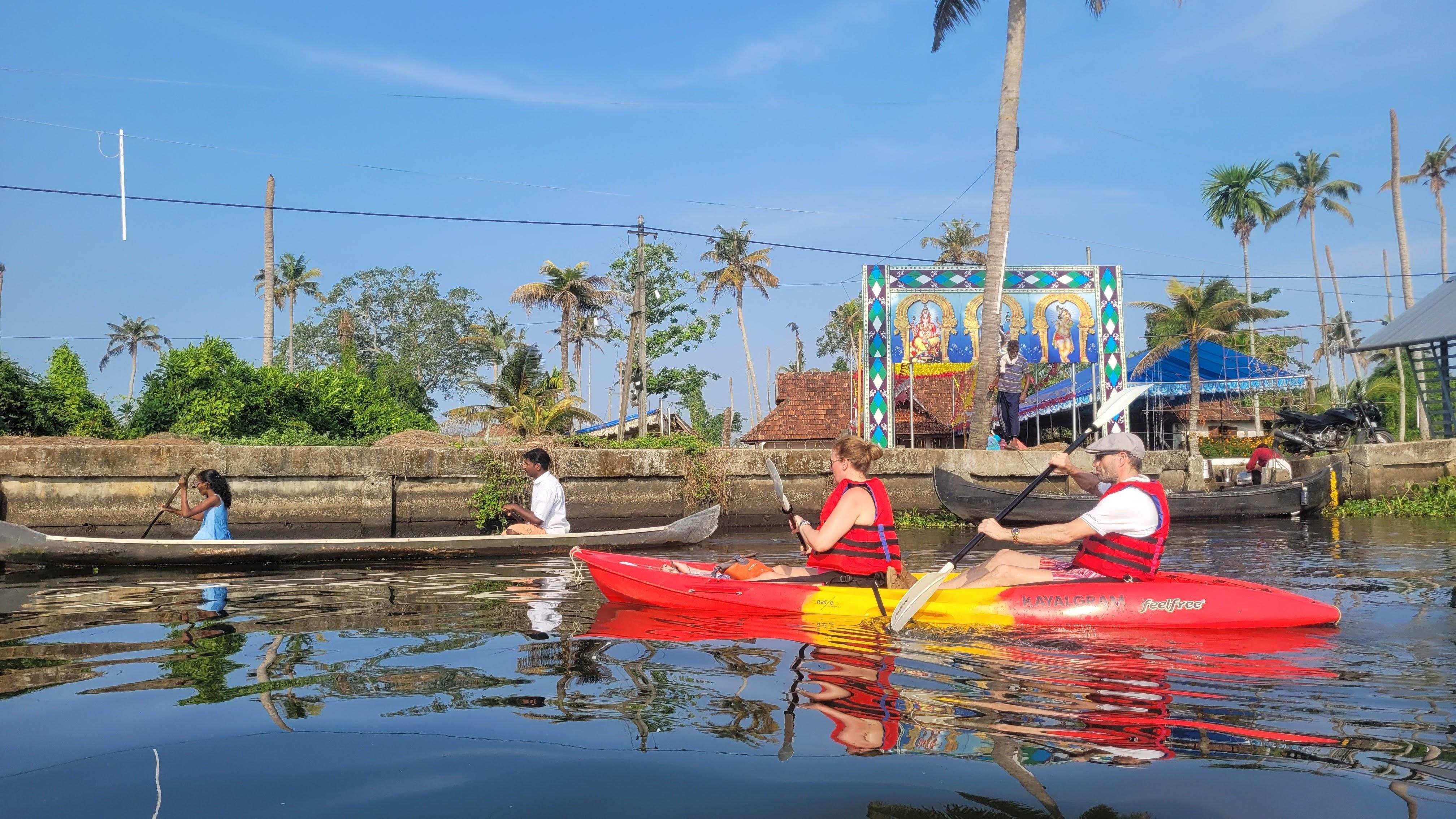Nedumudy Backwater Village Kayaking Experience