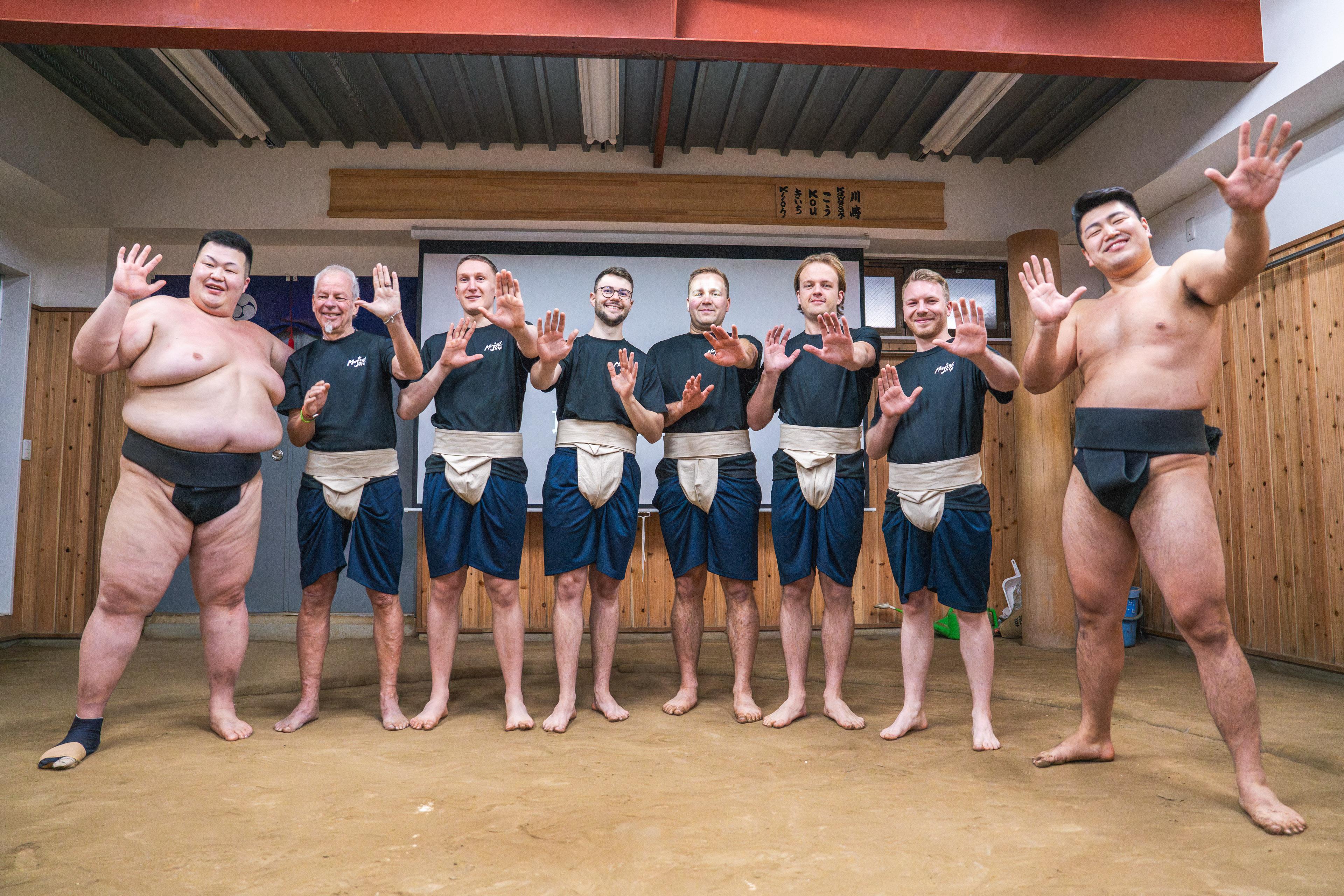 Sumo training experience near Tokyo — drills and bouts with ex-pro wrestlers — image 37