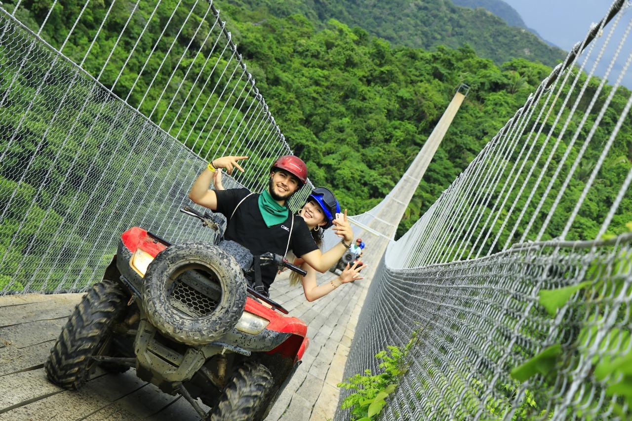 Jorullo Bridge ATV, Zipline & Mule Adventure