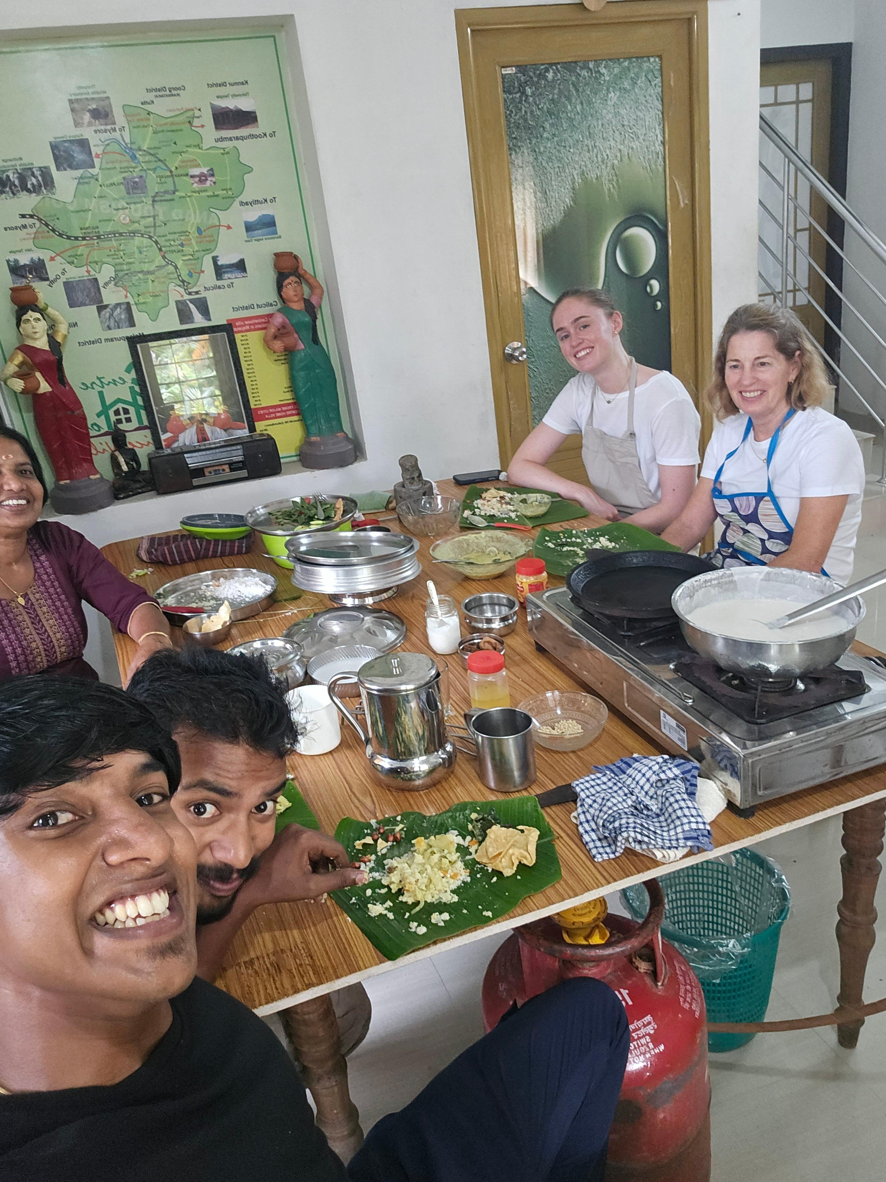 Wayanad Kerala Vegetarian Cooking Class
