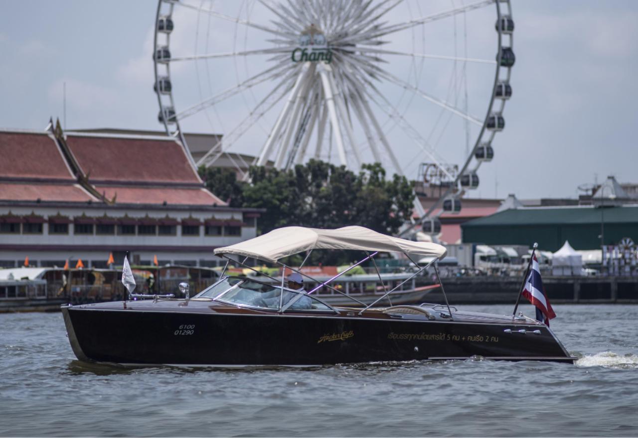 Bangkok Private Hacker-Craft River Cruise