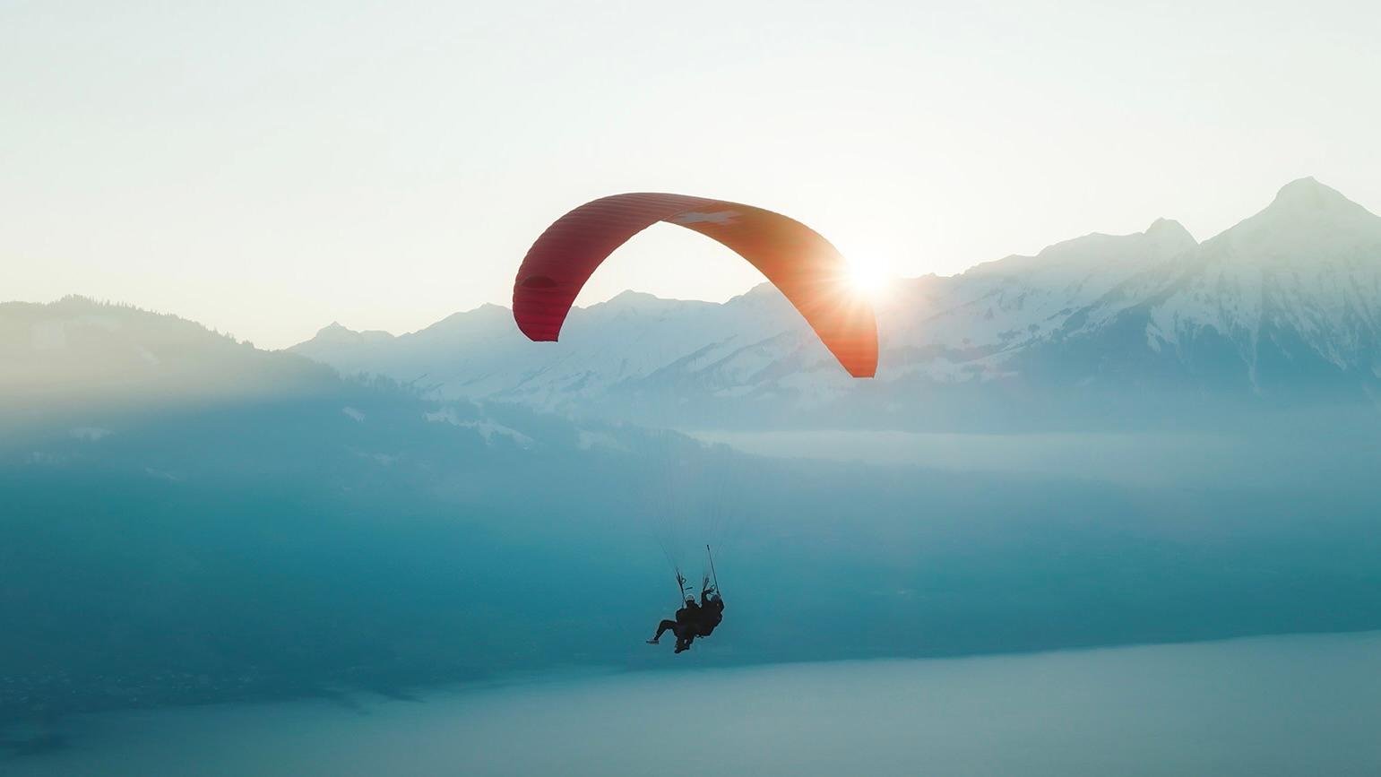 Interlaken Tandem Paragliding High Flight from Beatenberg