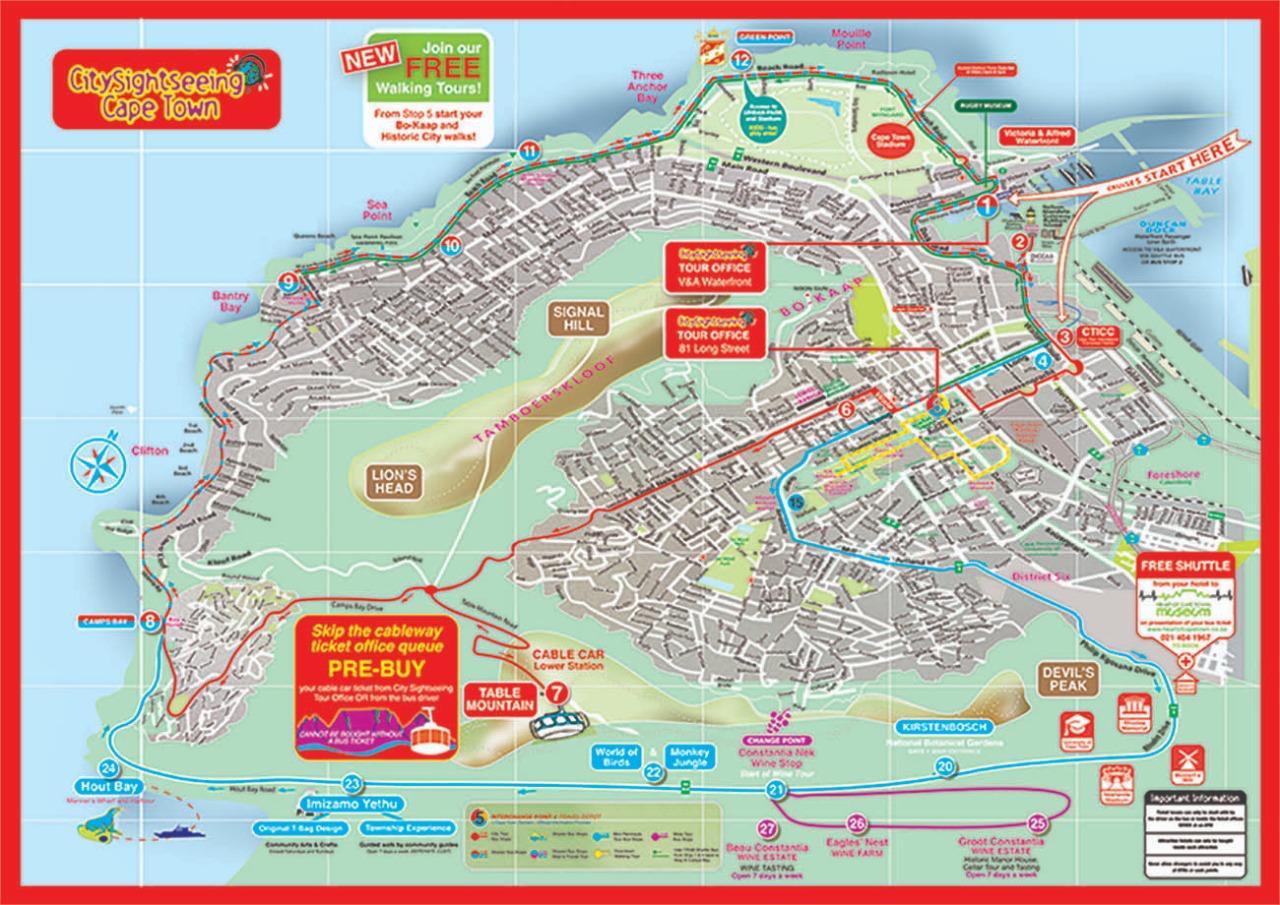 Cape Town City Sightseeing Hop-On Hop-Off Bus Tour