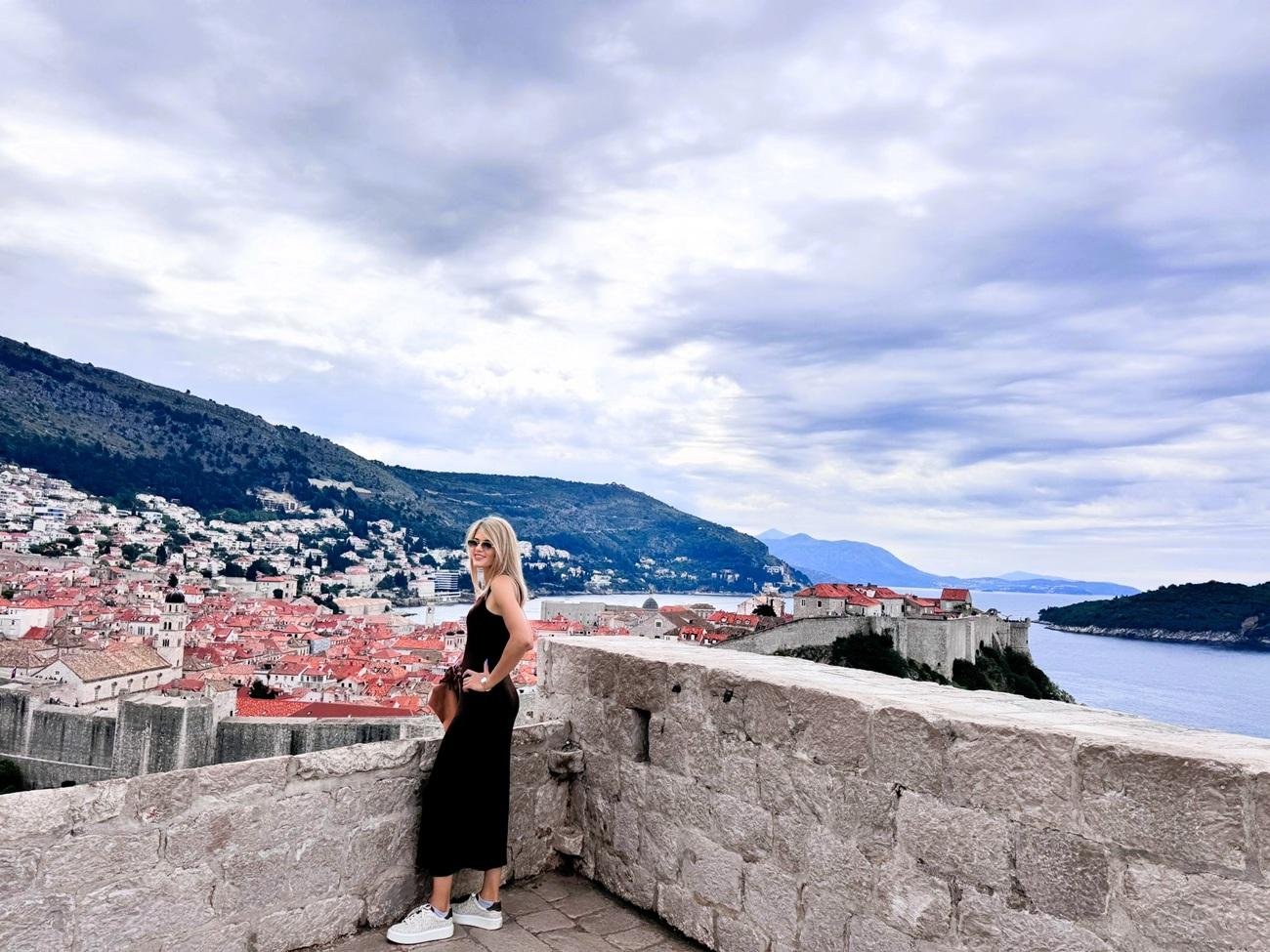 Dubrovnik City Walls Old Town terracotta rooftops Adriatic view — image 17