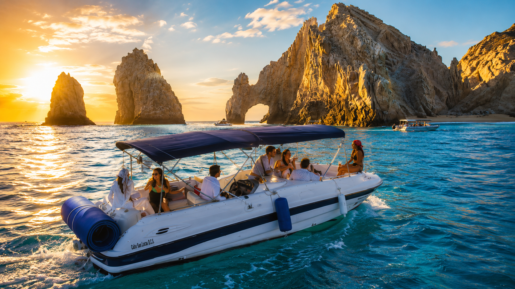 Cabo Yacht Cruise to Lovers or Pelícano Beach