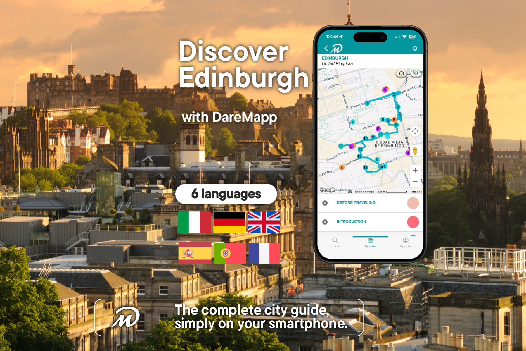 Edinburgh Self-Guided Audio Walking Tour