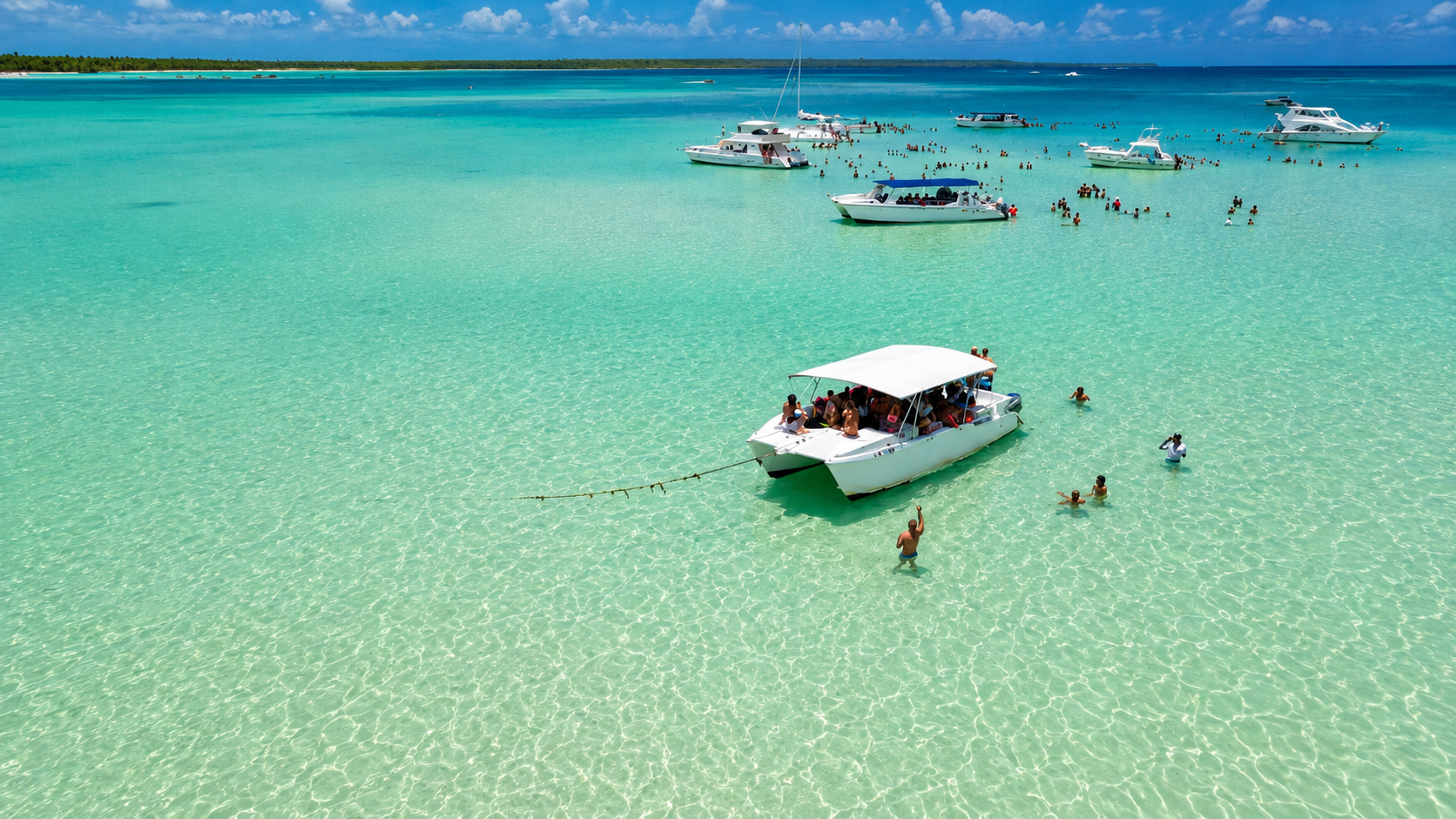 Saona Island Catamaran & Speedboat Expedition
