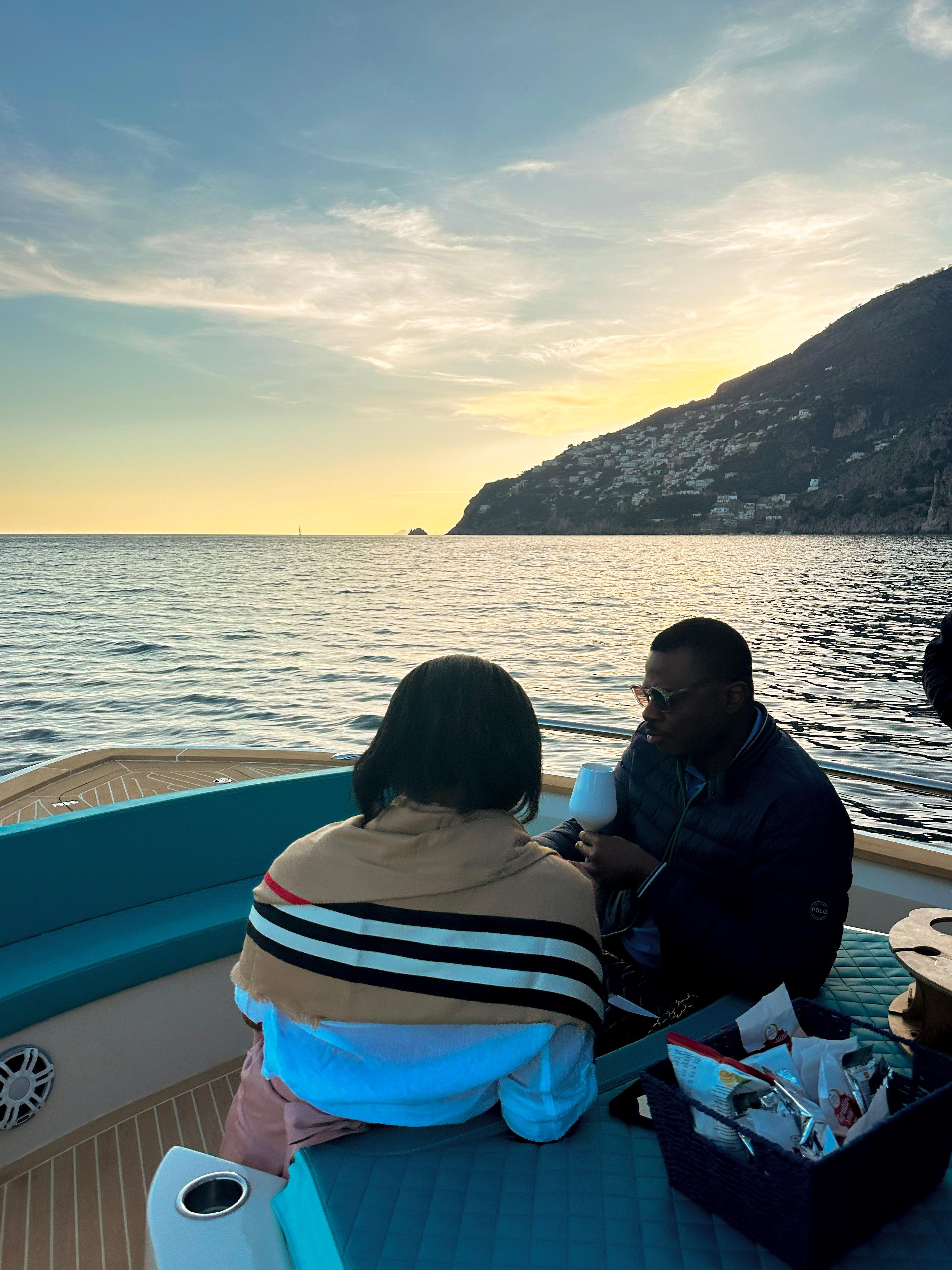 Positano Sunset Coastal Cruise with Prosecco