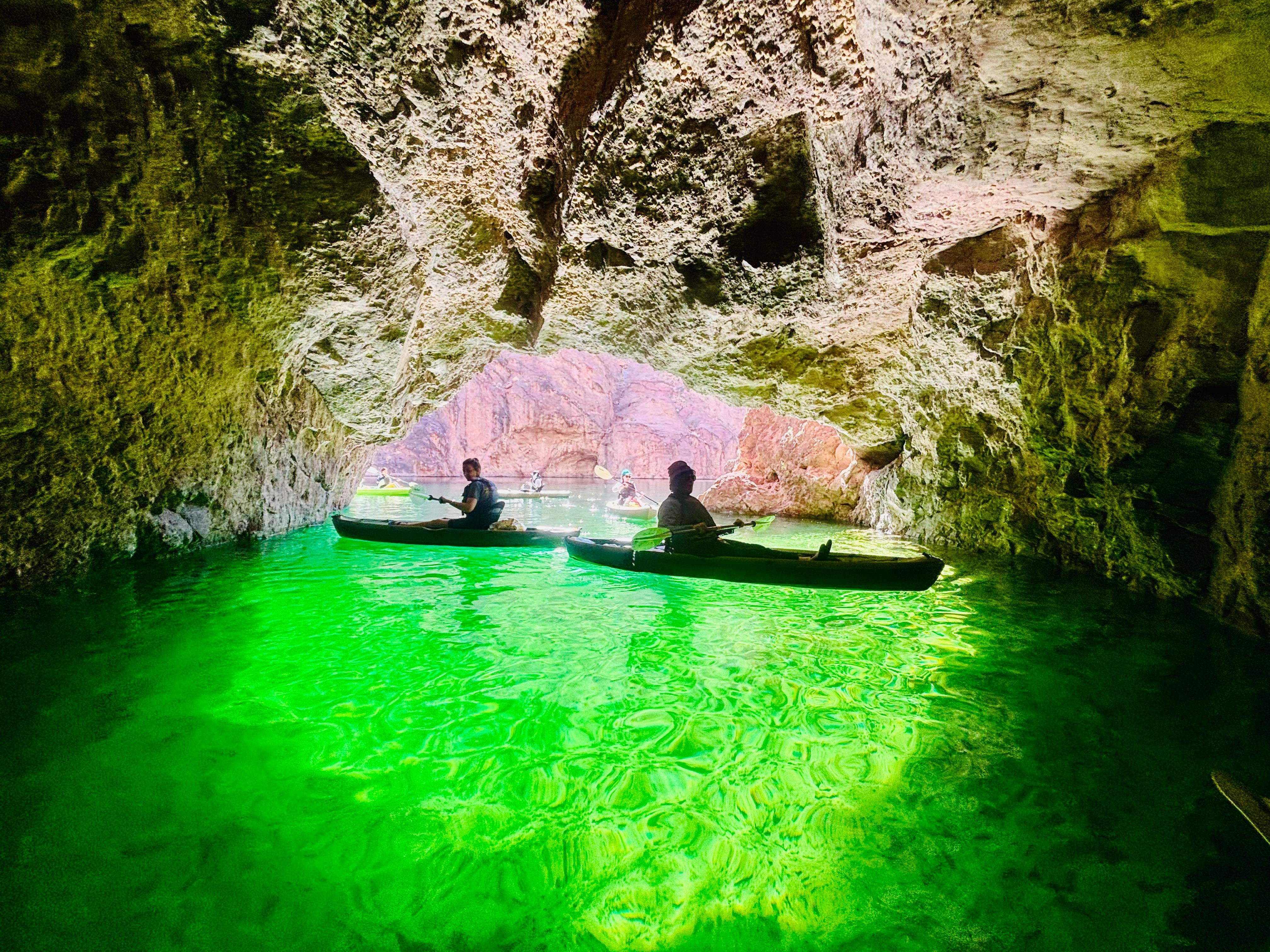 Emerald Cave Kayak Expedition: 3-Cave Deep Dive