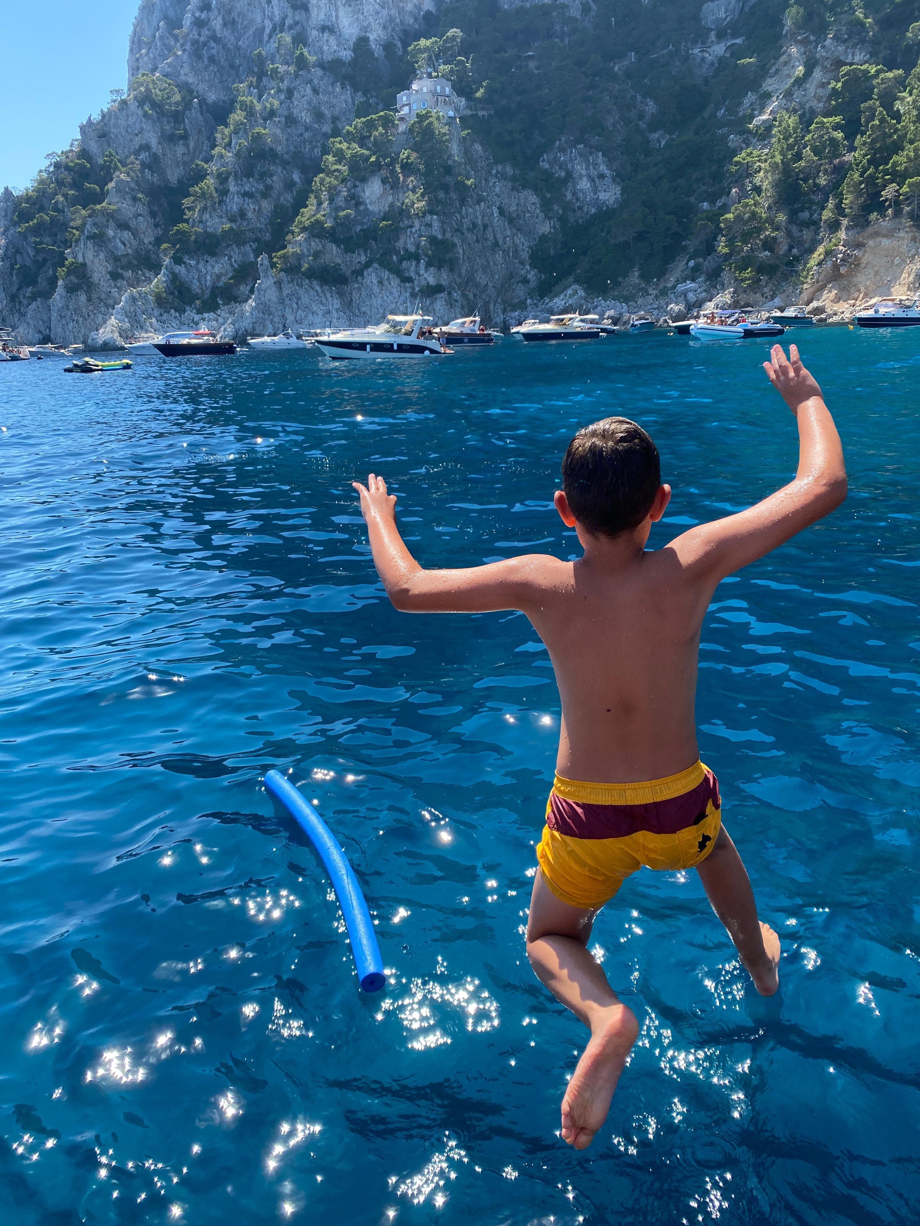 Capri & Blue Grotto Full-Day Boat Tour from Positano