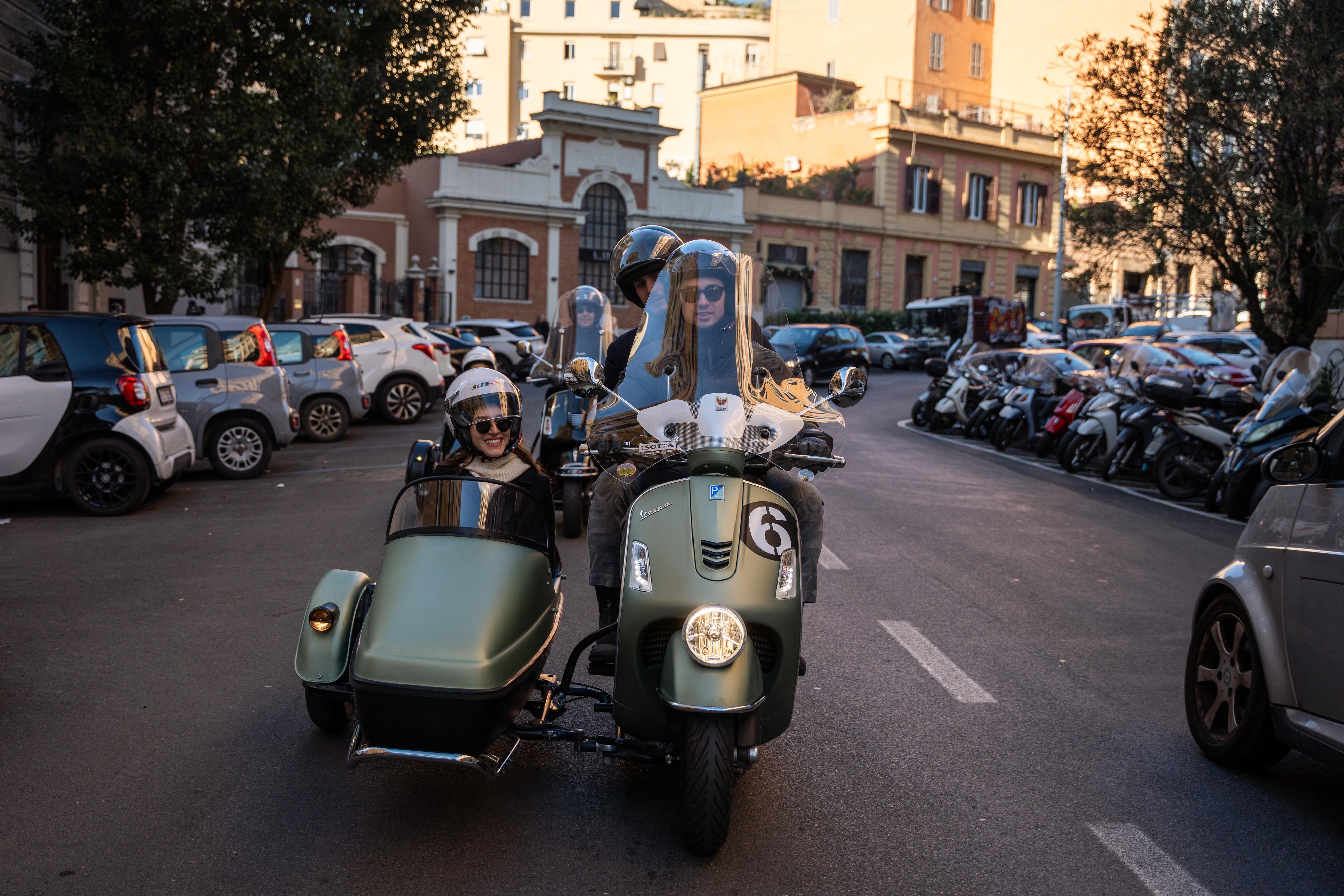 Rome: Evening Vespa Sidecar City Tour - 2026 (Verified Reviews)