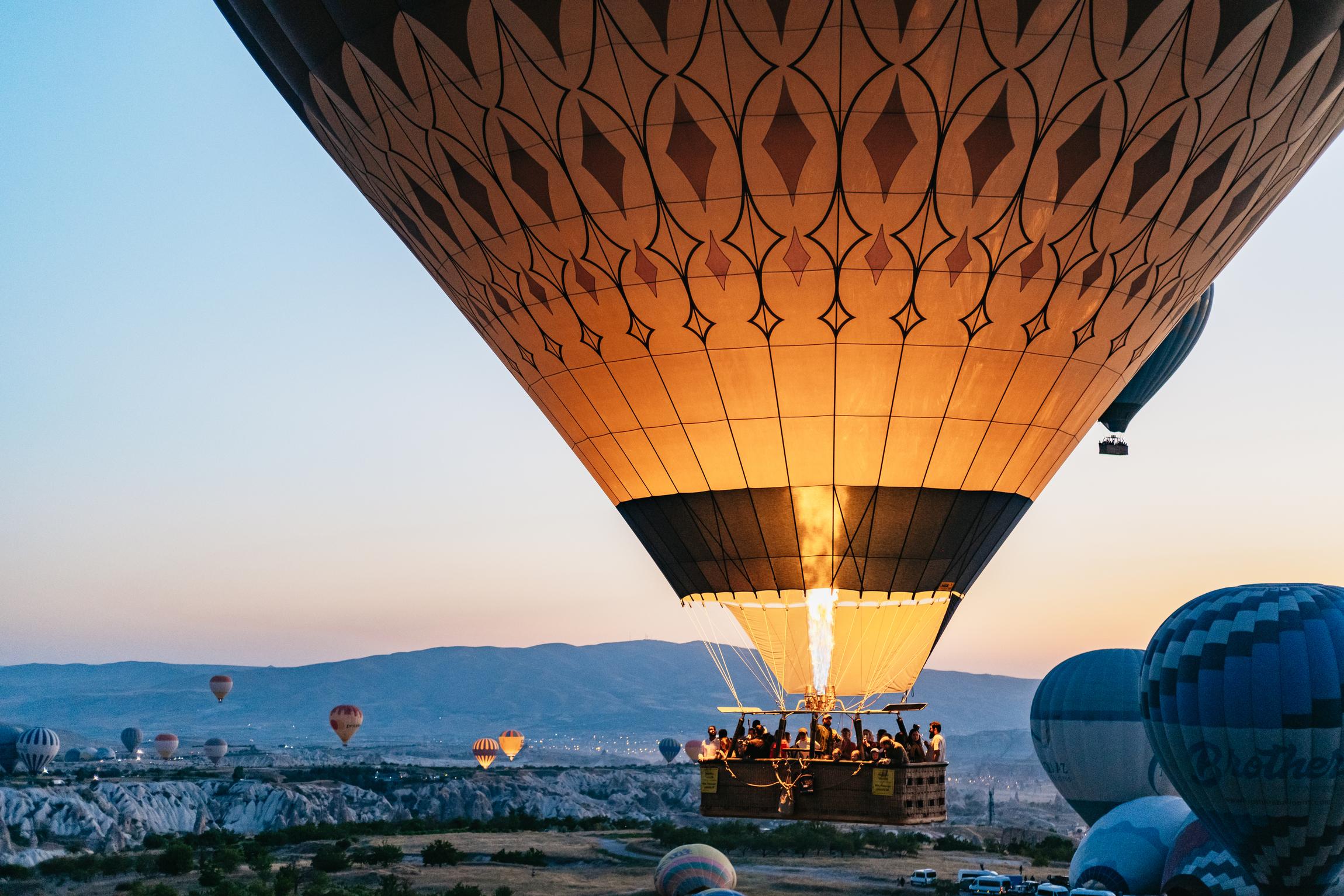 Göreme Sunrise Hot Air Balloon Ride in Cappadocia