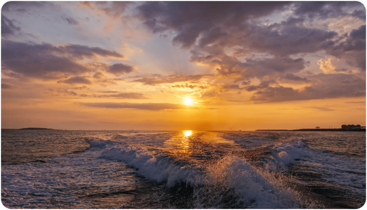North Coast Sunset Speedboat Cruise