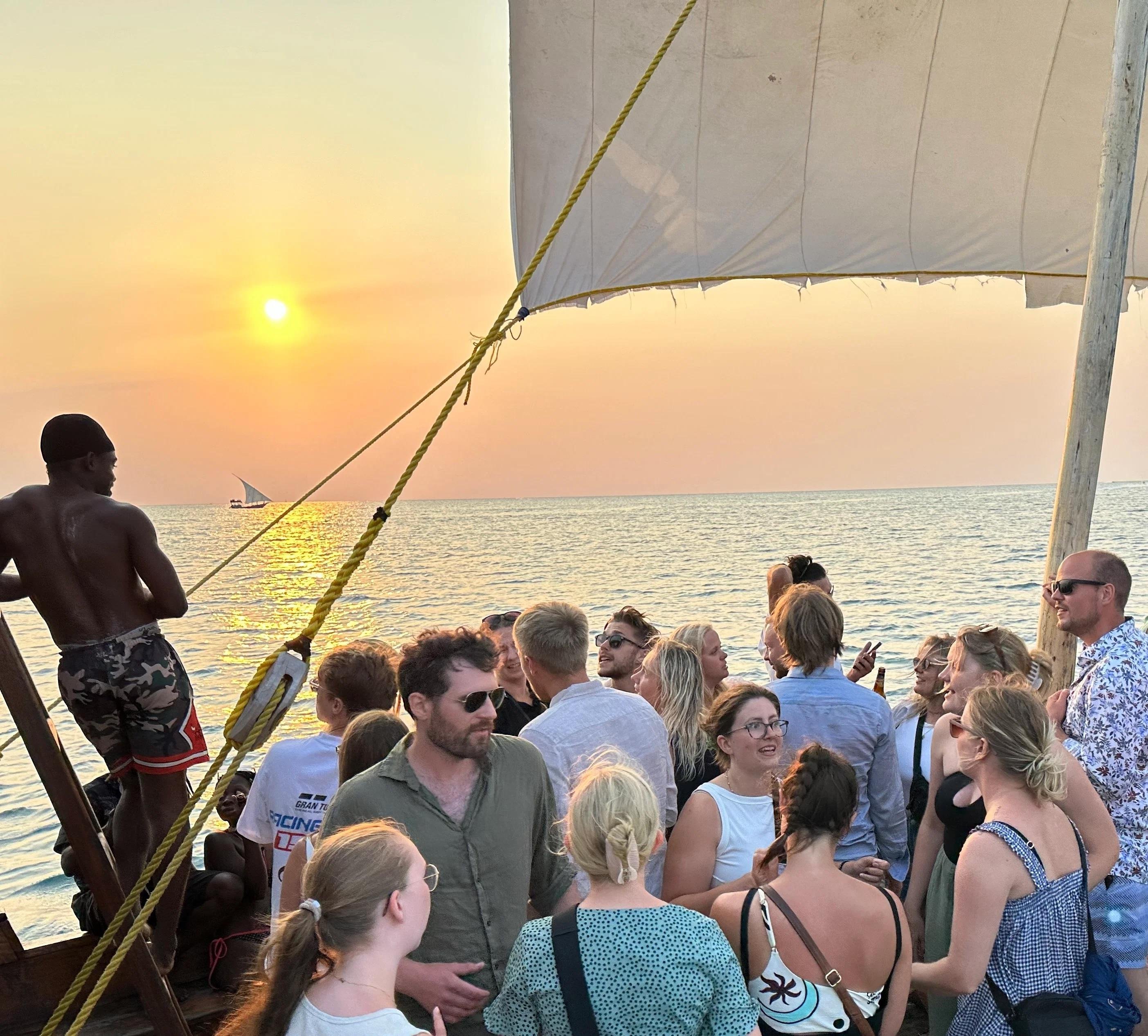 BoomBoom Boat Sunset Party Cruise – Zanzibar