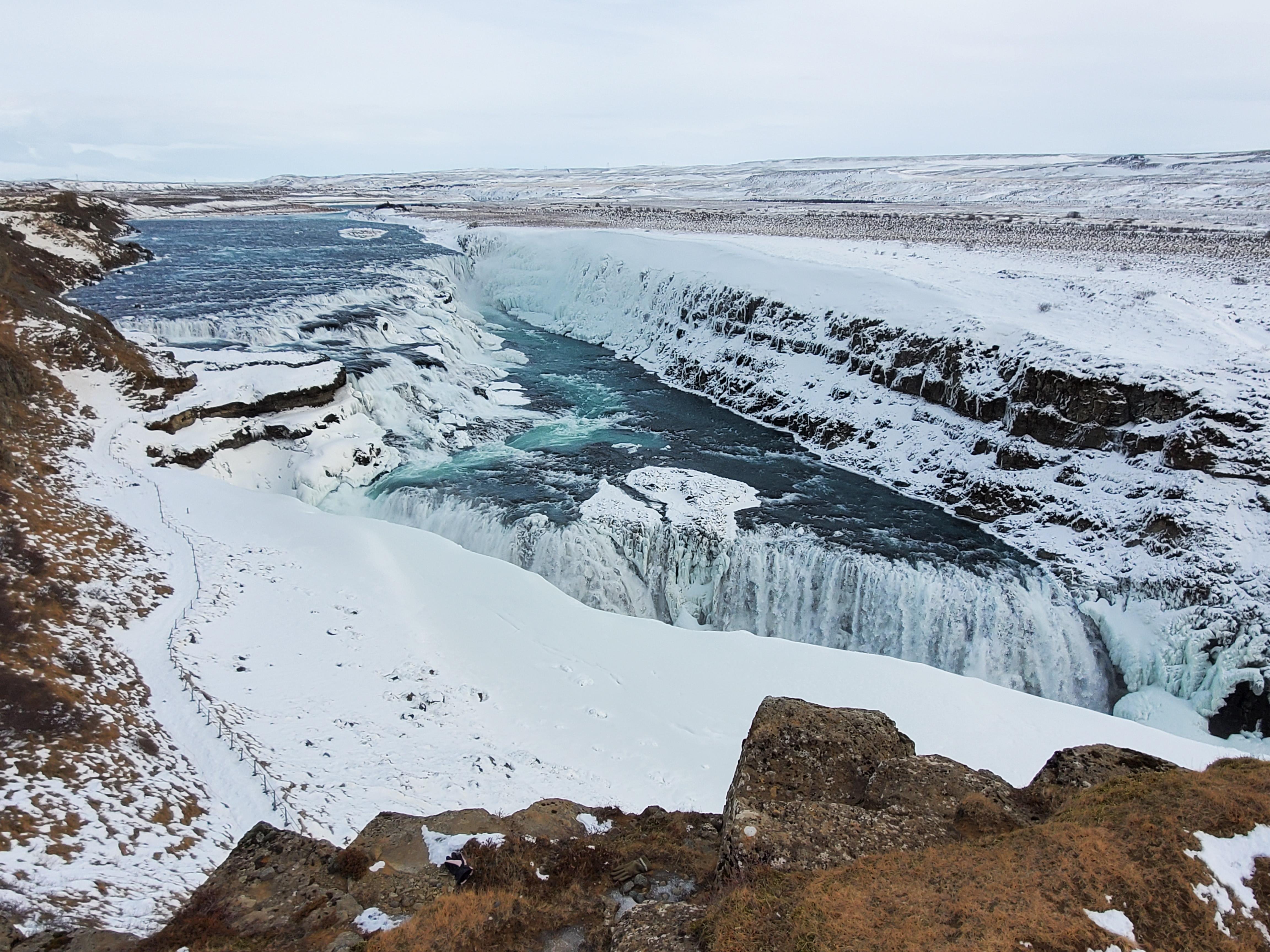 Super Jeep Golden Circle & Langjökull Glacier Snowmobile Expedition