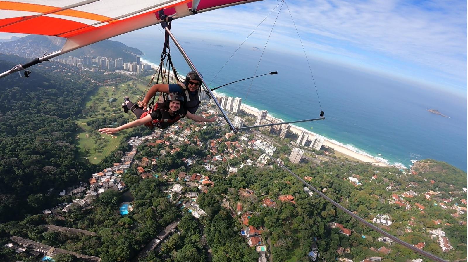 Rio de Janeiro Tandem Hang Gliding & Paragliding Flight