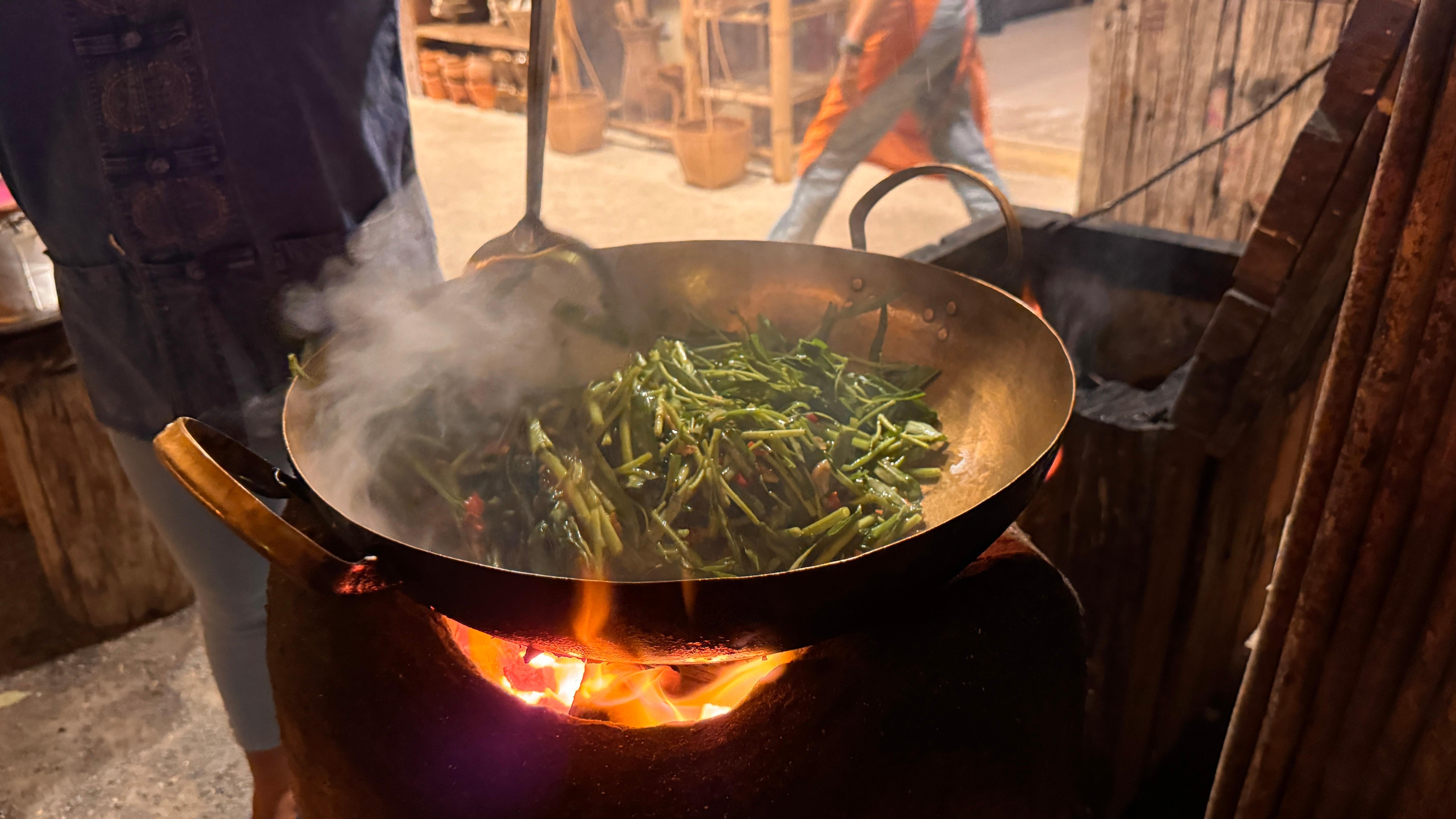 Evening Thai Cooking Class & Organic Garden Experience